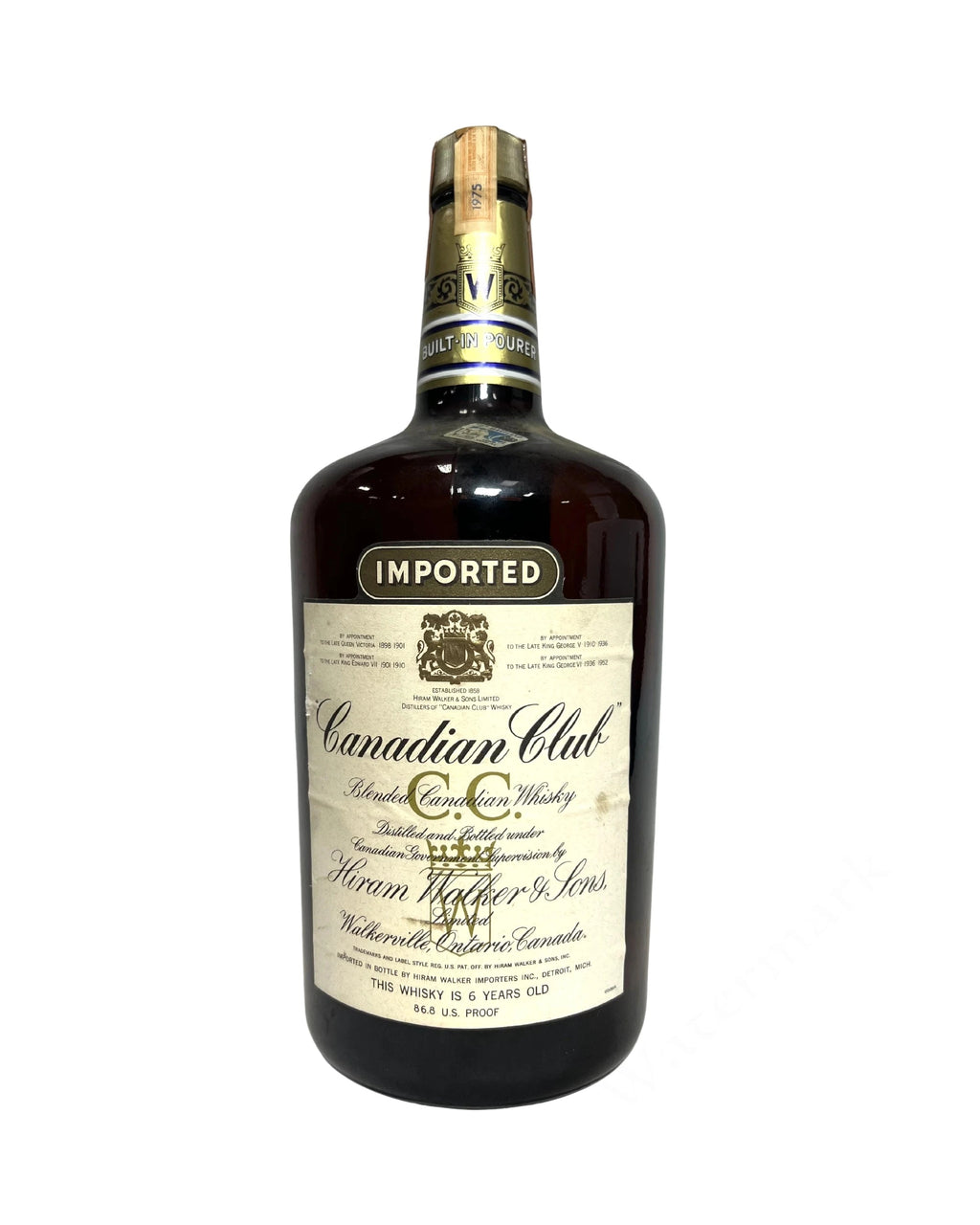 Canadian Club 6-year 1975 1.75 Liter