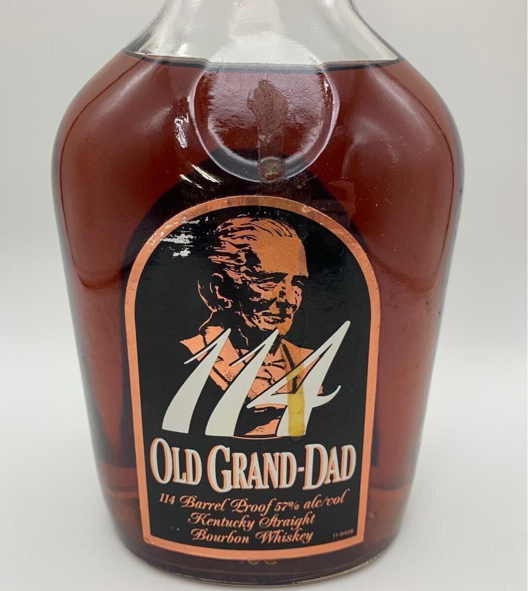 Old Grand Dad 114 Lot 1 National Distillers, 92 on glass