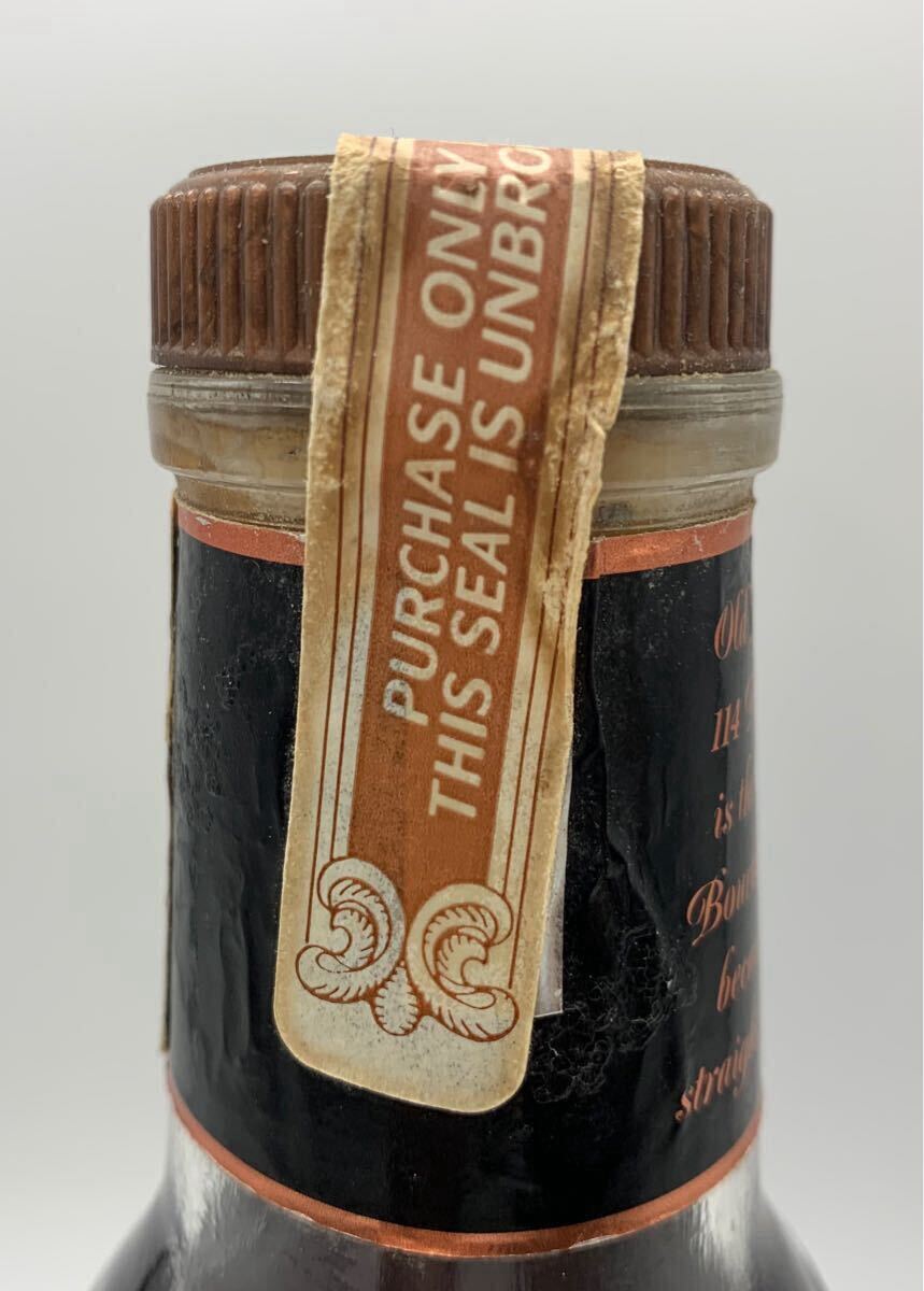 Old Grand Dad 114 Lot 1 National Distillers, 92 on glass