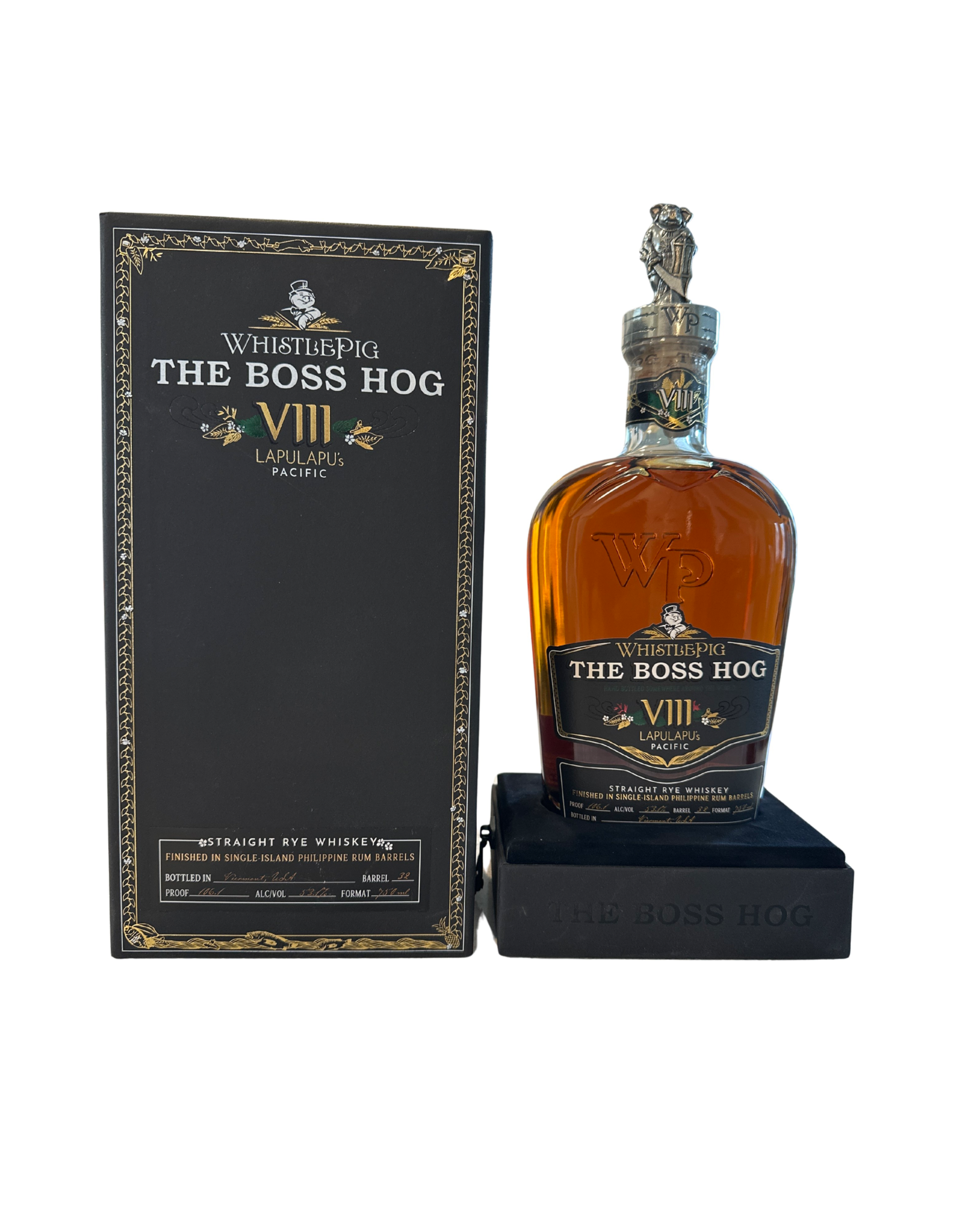 WhistlePig The Boss Hog VIII Lapulapu's Pacific 106.1 Proof