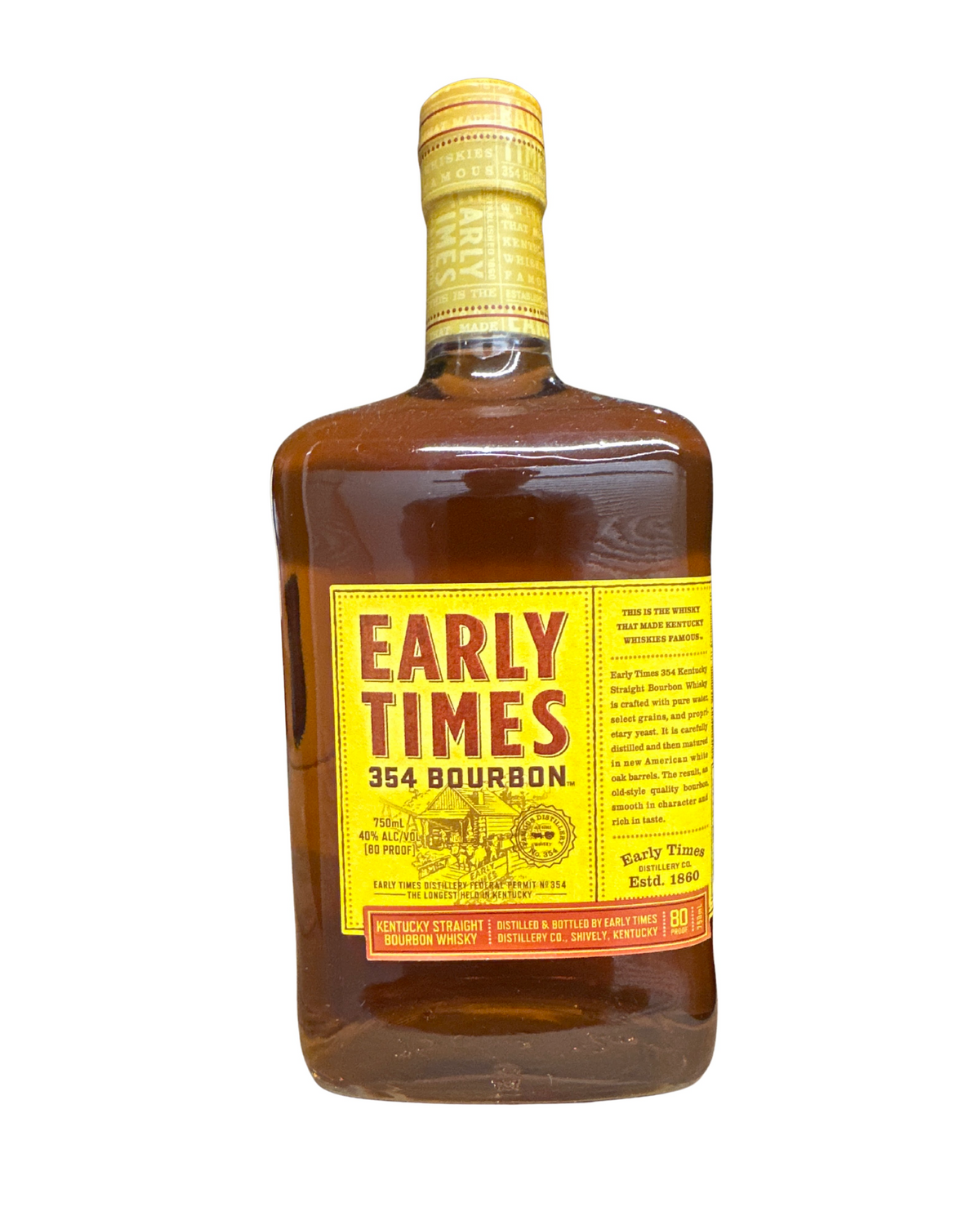 Early Times 354 Bourbon 80 Proof