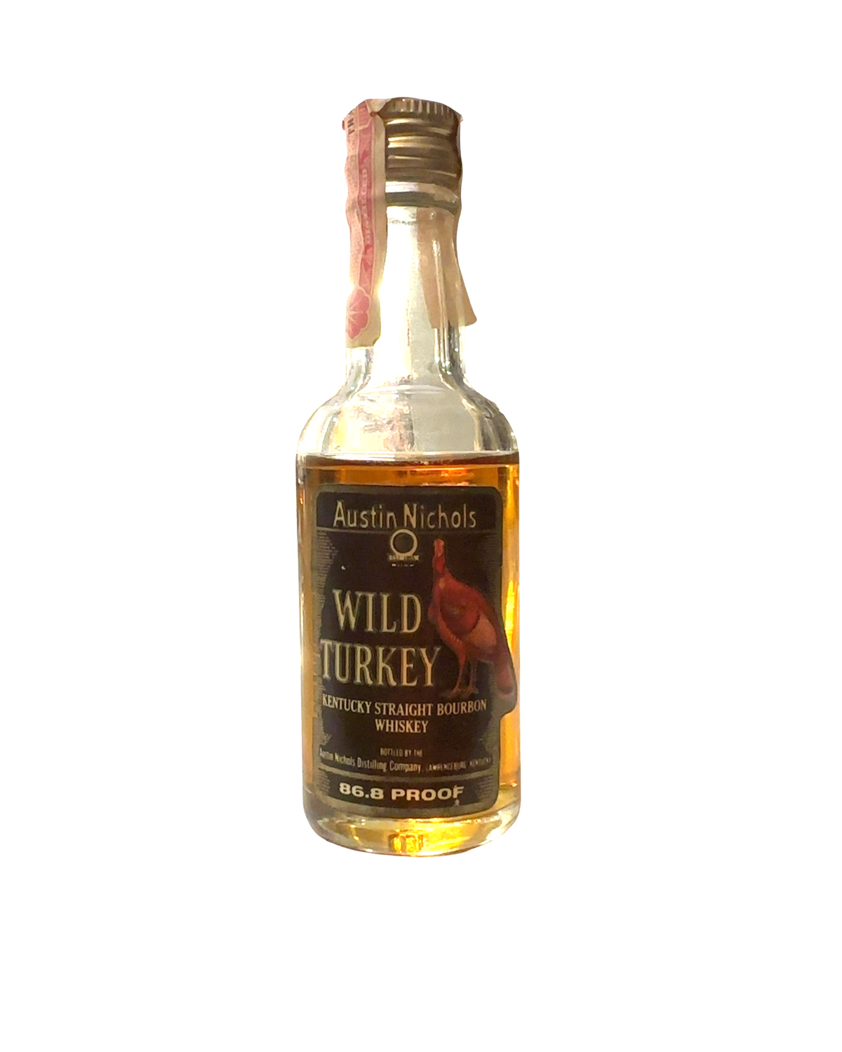 1983 Wild Turkey Austin Nichols Wild Turkey 86.8 Proof Miniature 86.8 Proof 100ml