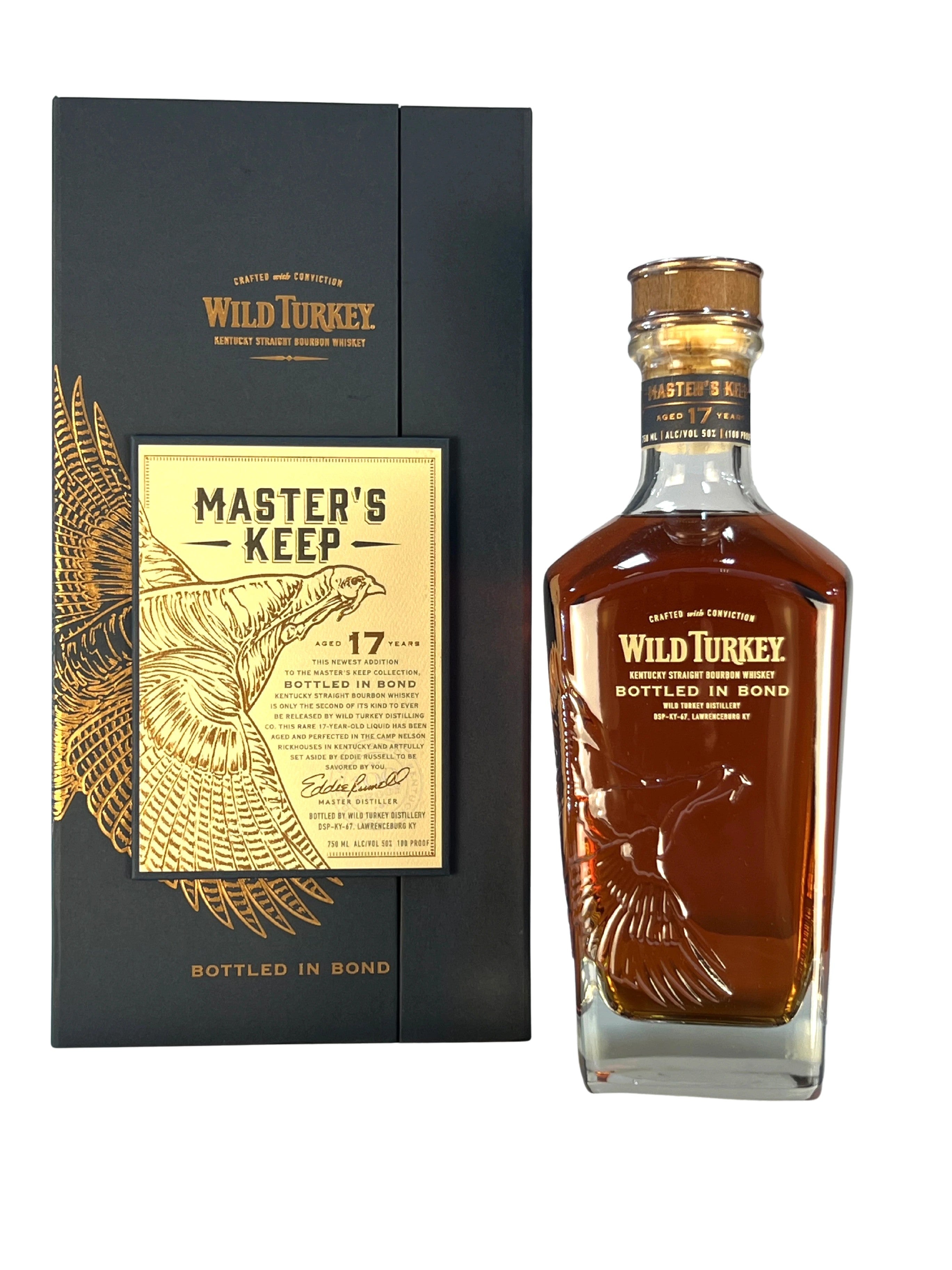 Wild Turkey Master's Keep 17yr Bottled in Bond 750ml - 100 Proof
