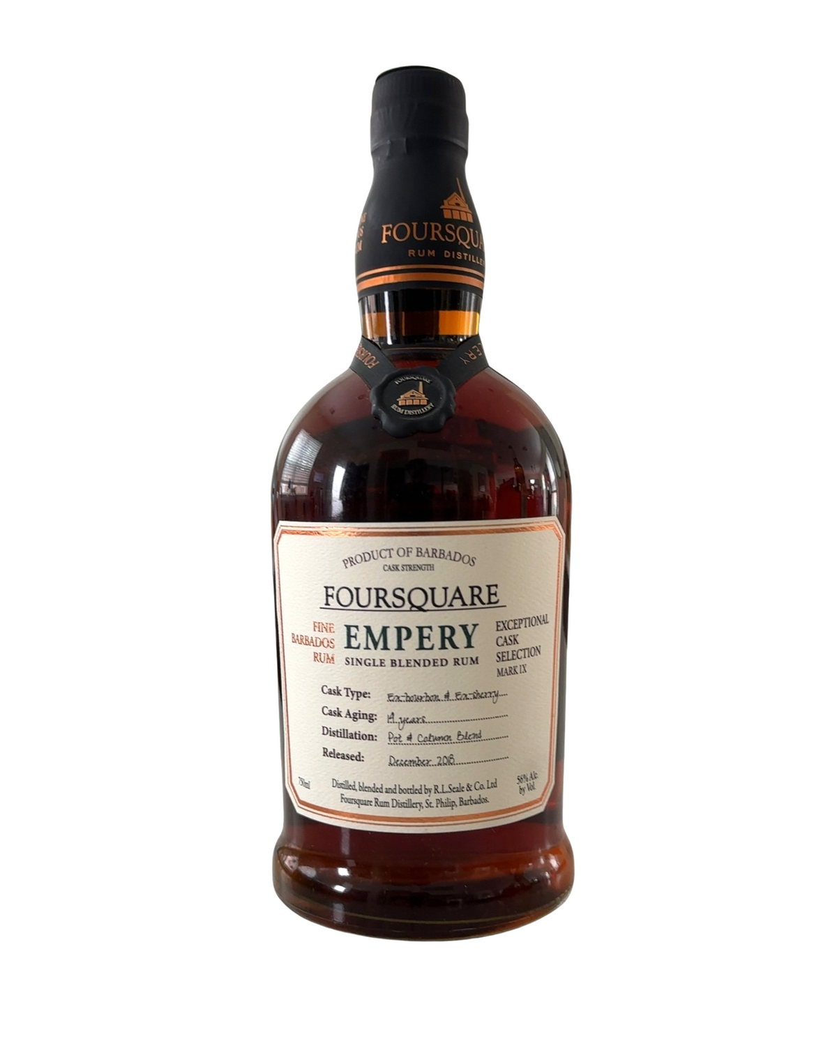 2018 Foursquare Rum Empery 112 Proof 750ml