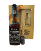 1994 Evan Williams Pre Fire Taiwan Release w/ Matching Miniature 90 Proof 750ml