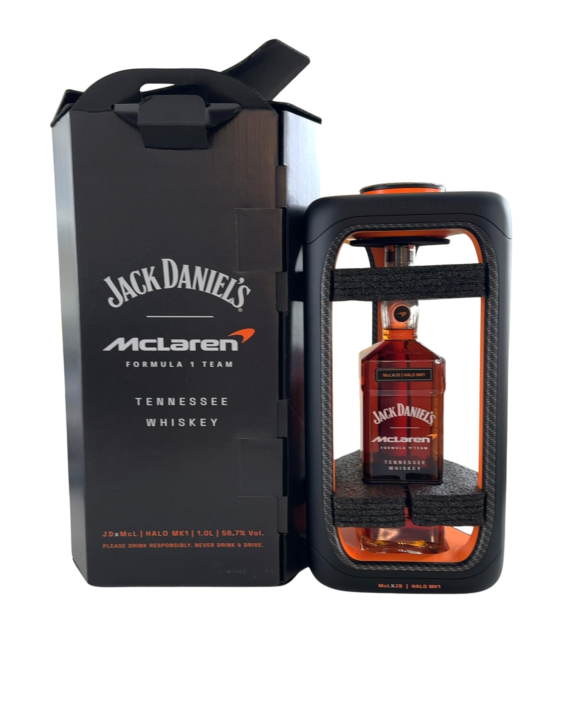 2026 Jack Daniel's Halo MK1 McLaren Formula 1 Team Tennessee Whiskey 117.4 Proof 1000ml