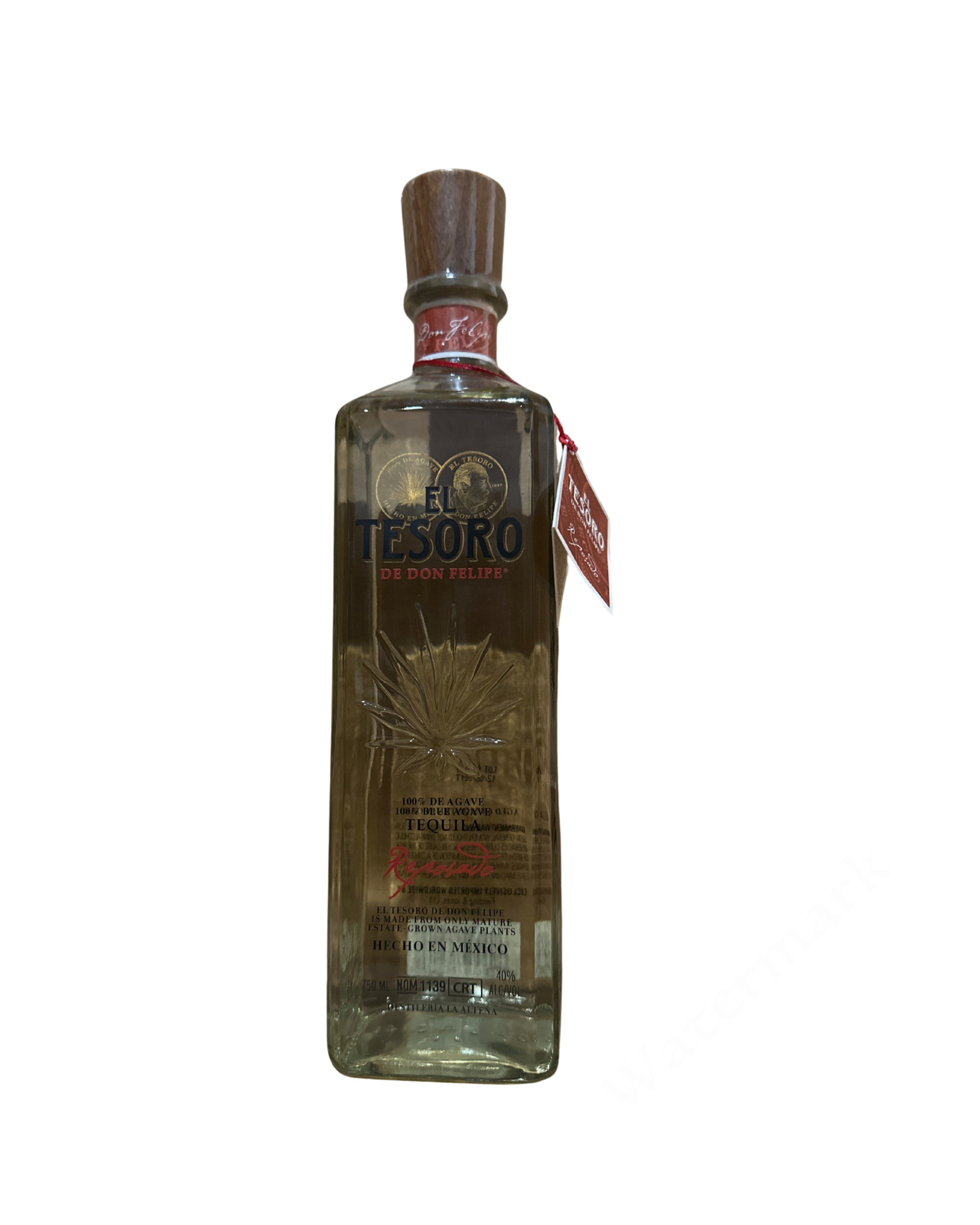 Destilería La Alteña El Tesoro Reposado Tequila