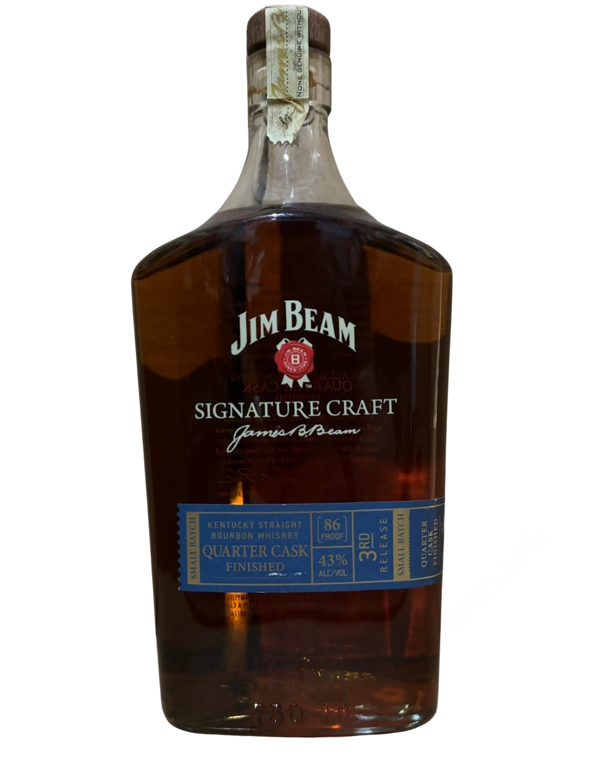 Jim Beam Signature Craft Quarter Cask Finished 86 Proof