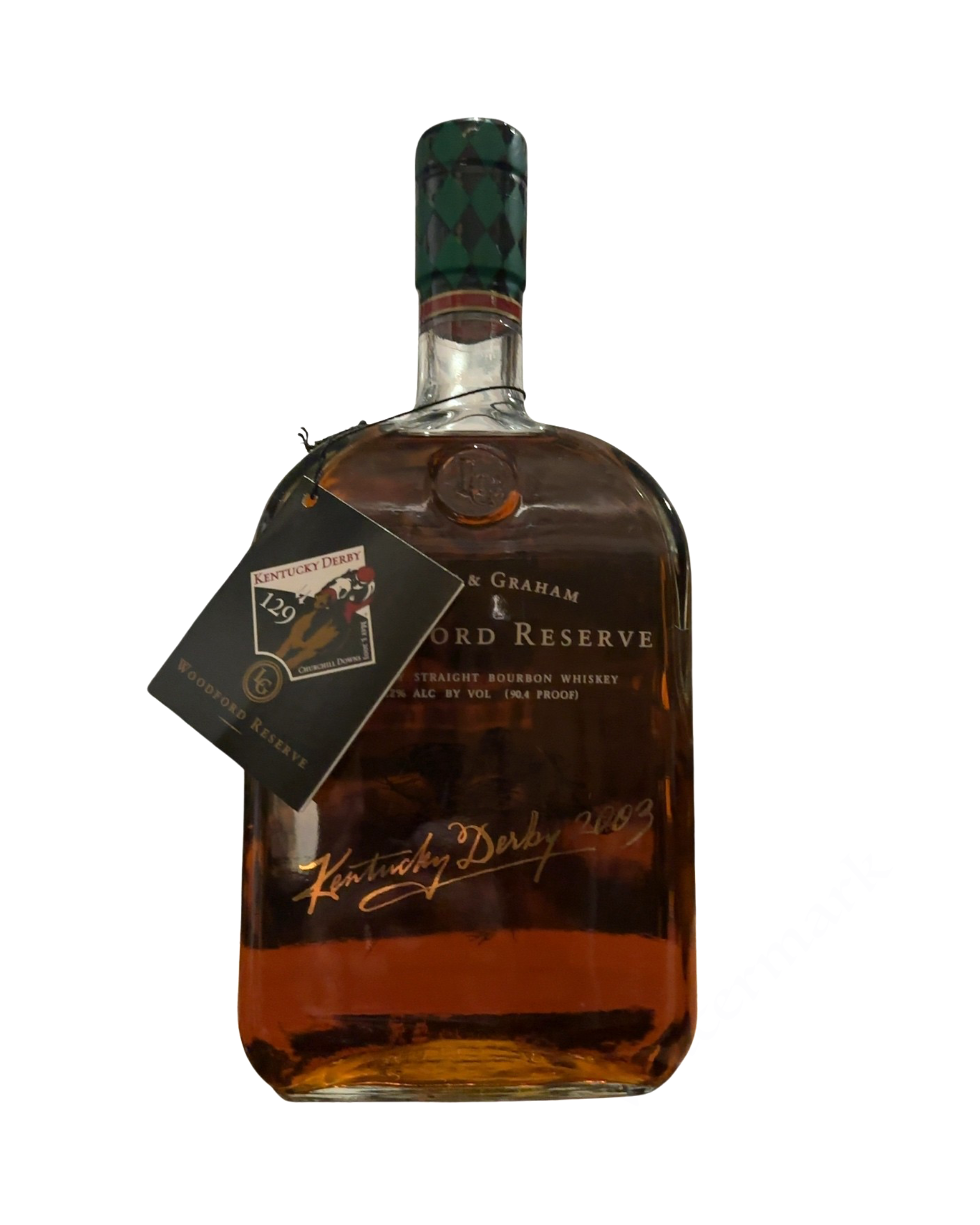 2003 Woodford Reserve Kentucky Derby 129 90.4 Proof 1 Liter