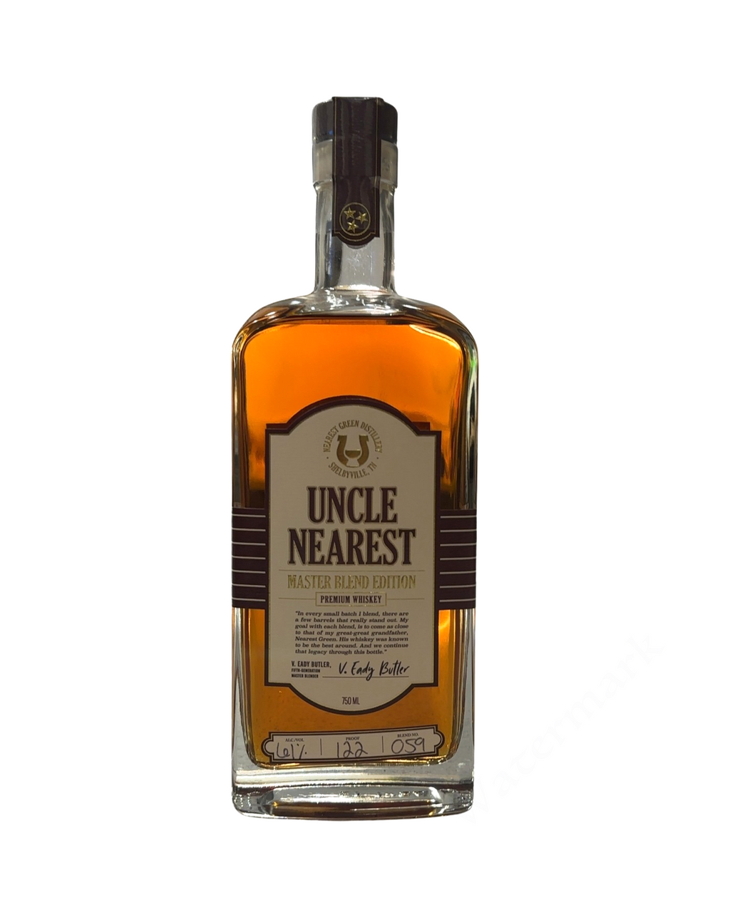 2025 Nearest Green Distillery Uncle Nearest Master Blend Edition 122 Proof