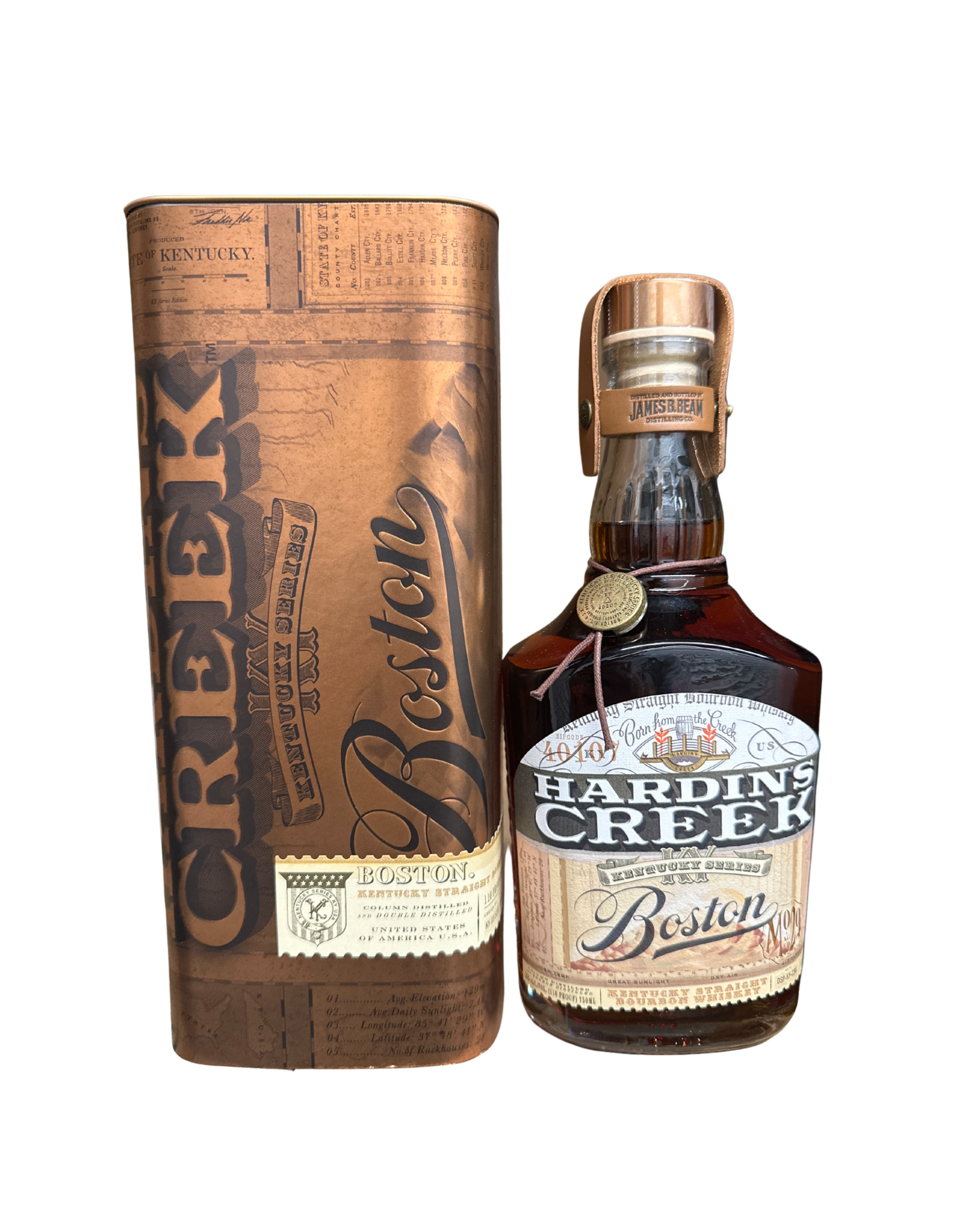 2023 James B. Beam Distilling Co. Hardins Creek Boston 110 Proof