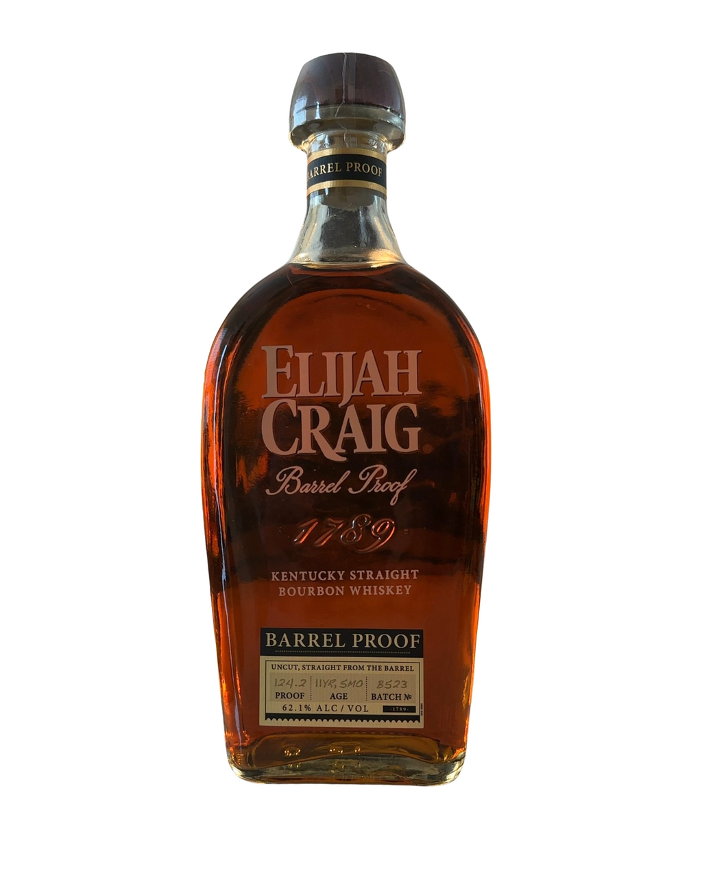 2023 Elijah Craig Barrel Proof 124.2 Proof 750ml Batch B523