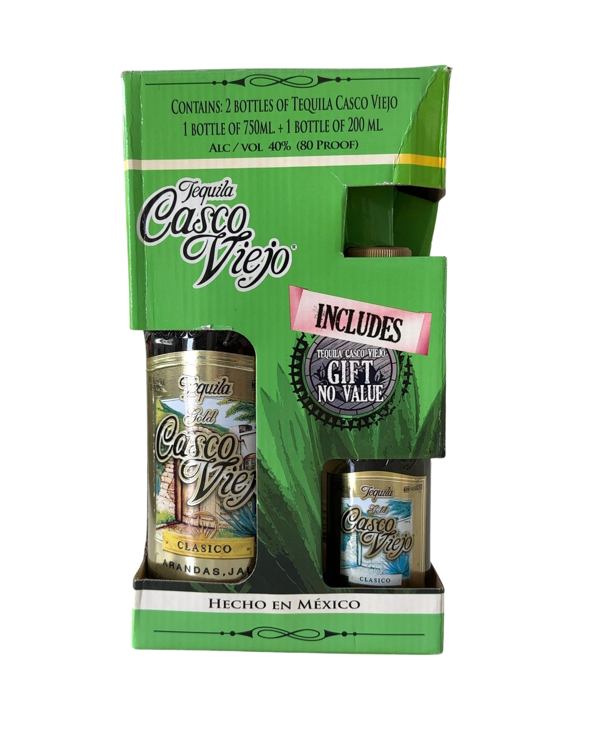 2012 Casco Viejo Tequila Casco Viejo Clásico 80 Proof 750ml
