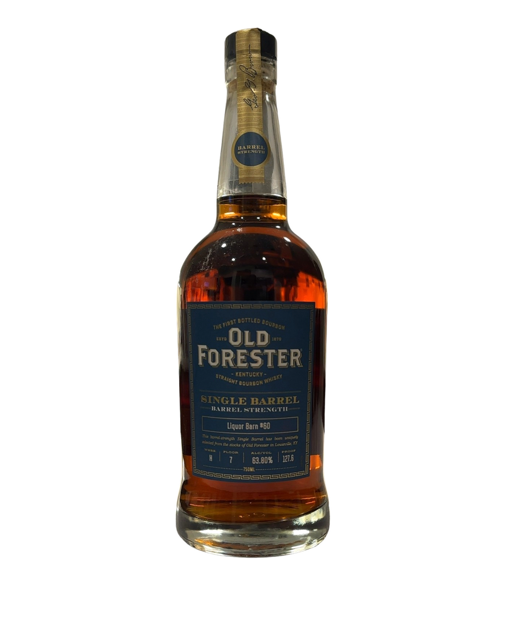2023 Old Forester Single Barrel Barrel Strength 127.6 Proof 750ml