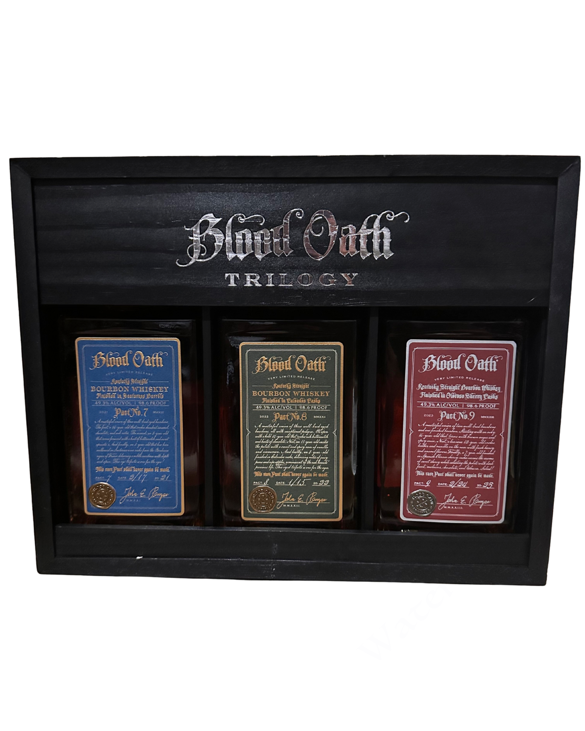 Blood Oath Trilogy 98.6 Proof