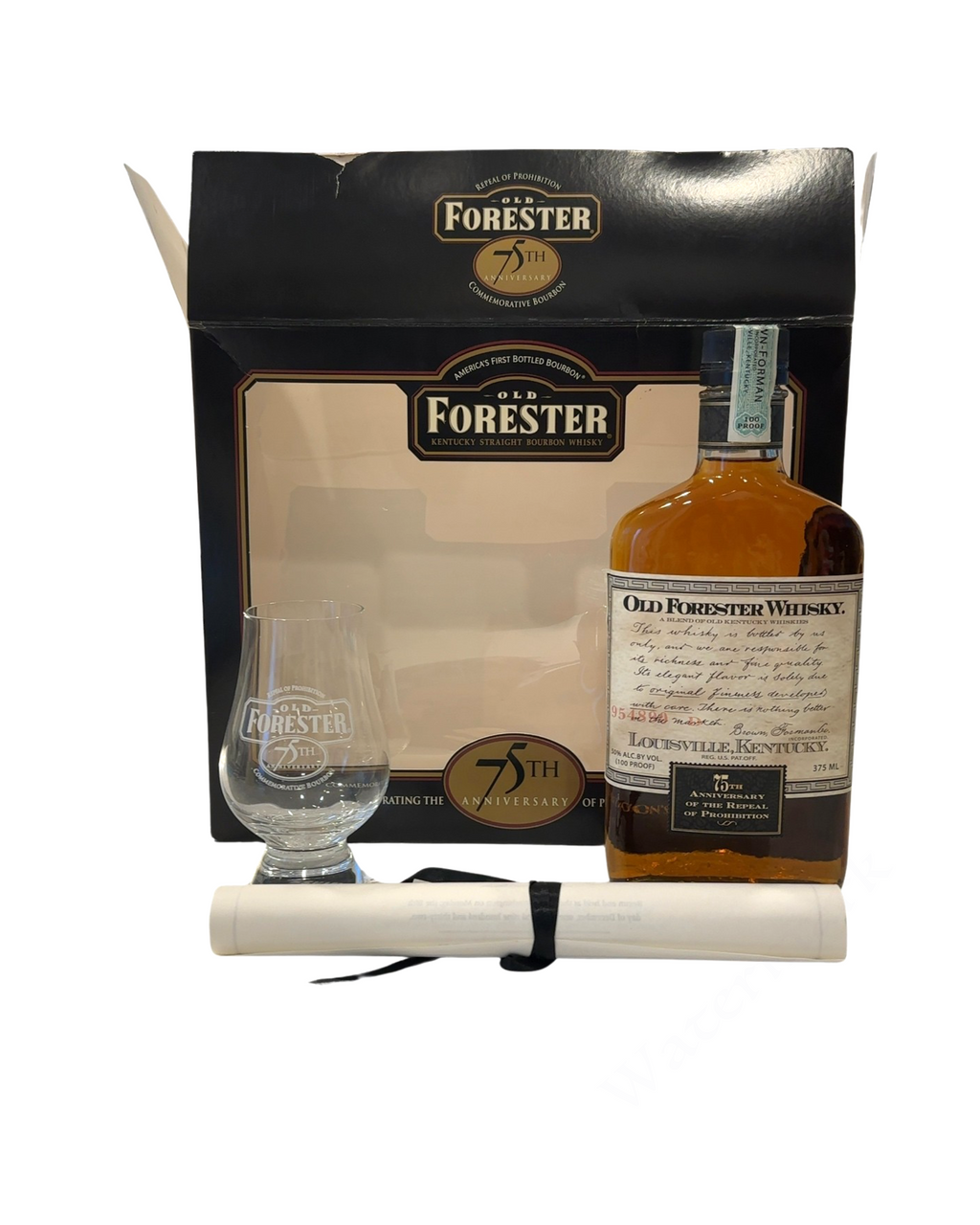 2008 Old Forester Prohibition Repeal Old Forester Repeal Of Prohibition 75th Anniversary 100 Proof 375ml