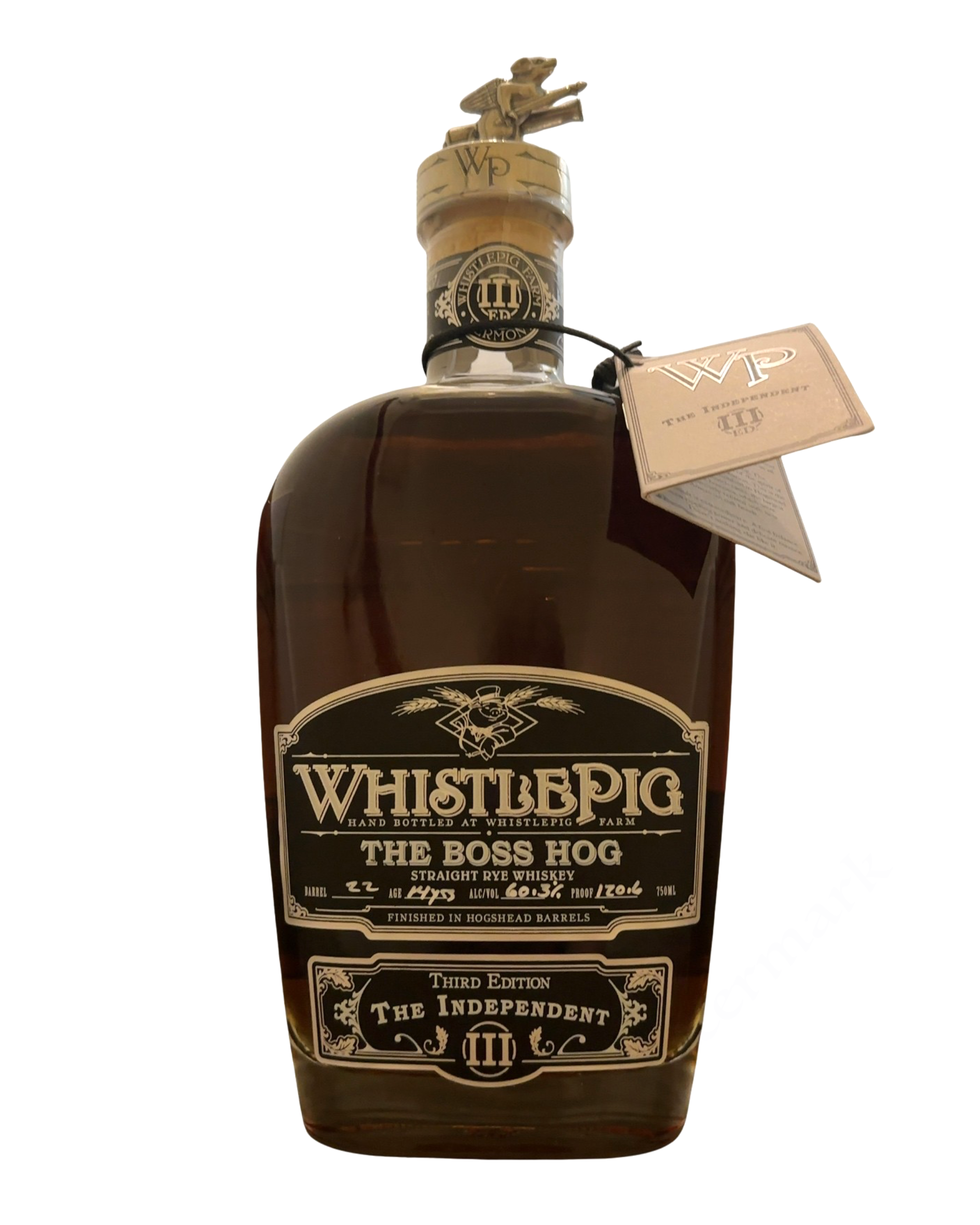 WhistlePig The Boss Hog, Third Edition - The Independent 120.6 Proof (Batch 3)