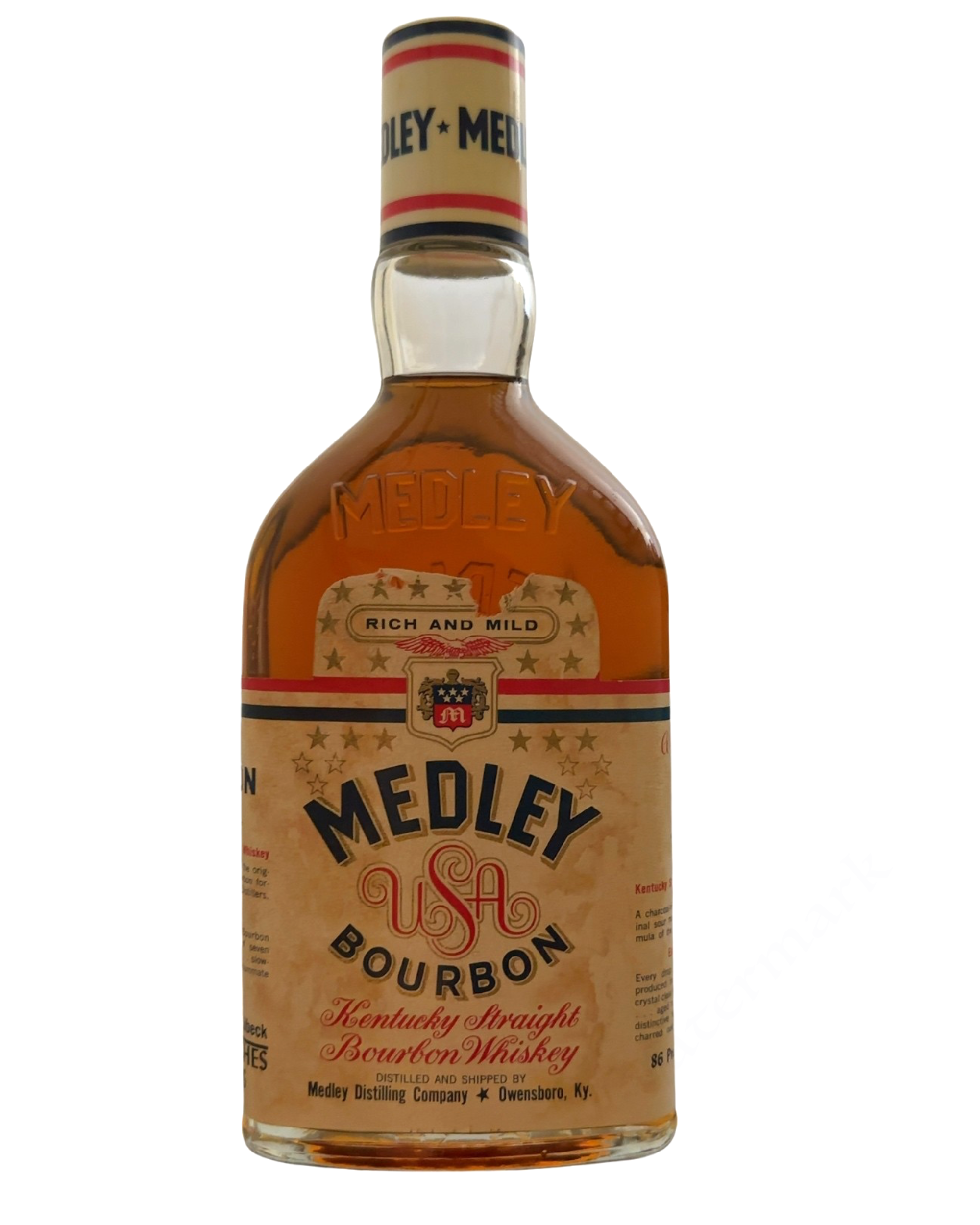 Medley Distilling Company Medley USA Kentucky Straight Bourbon Whiskey 86 Proof