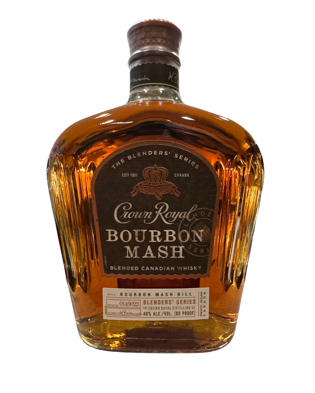 Crown Royal Bourbon Mash 80 Proof 750ml