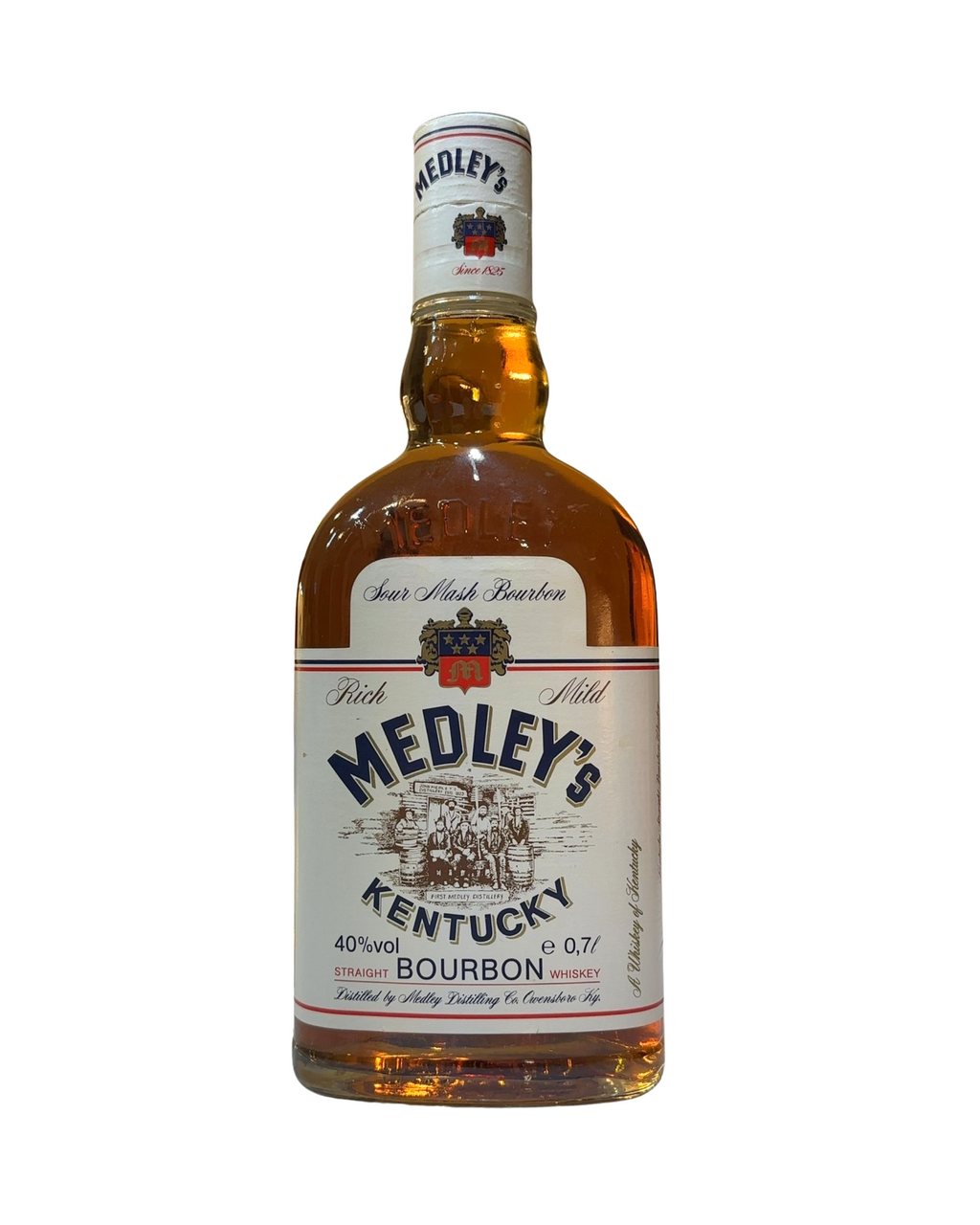 1980 Medley Distilling Co. Medley's Kentucky Straight Bourbon Whiskey 80 Proof 700ml
