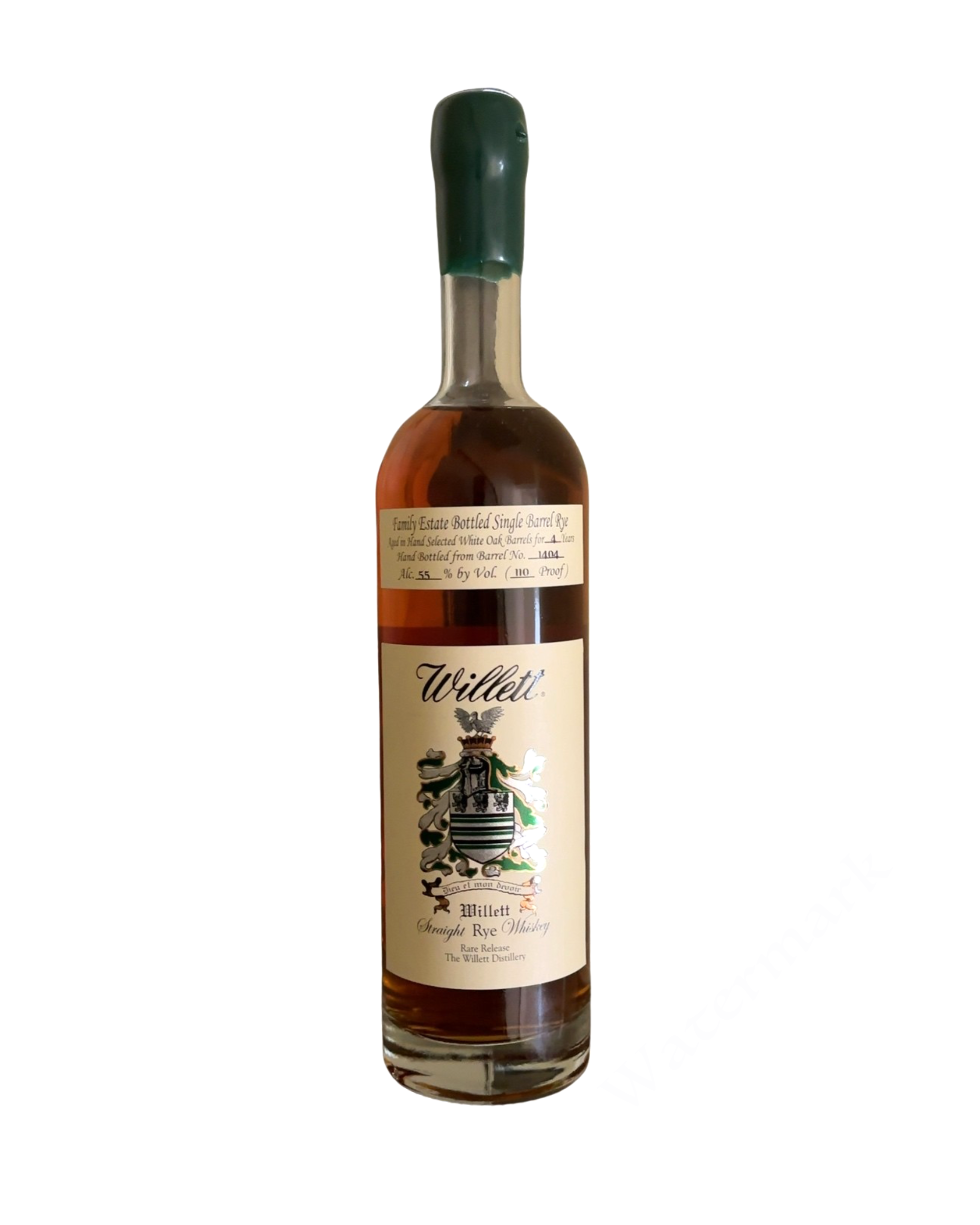 The Willett Distillery Family Estate Bottled Single Barrel 4 Year Rye 110 Proof