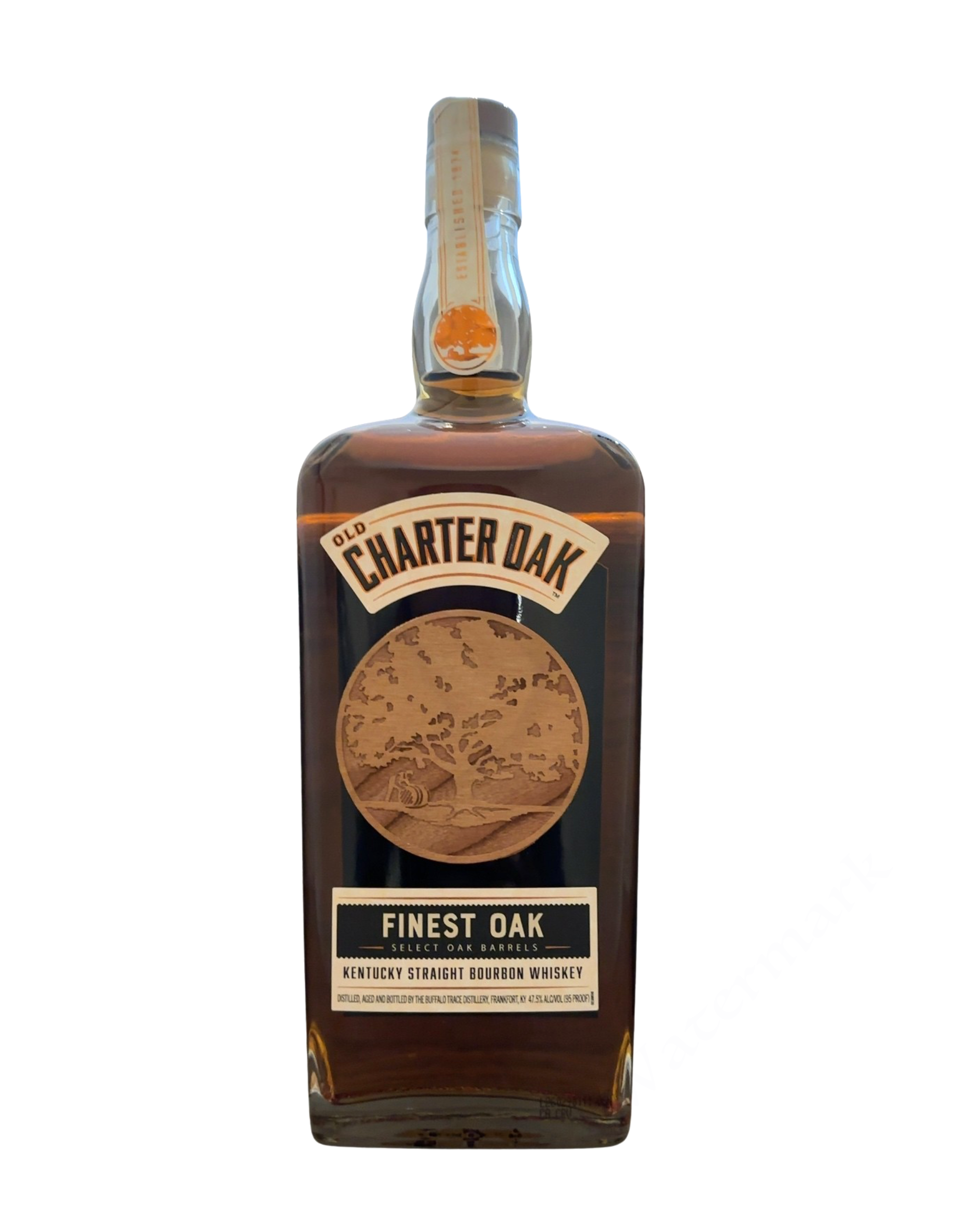 Buffalo Trace Distillery Old Charter Oak Finest Oak 95 Proof