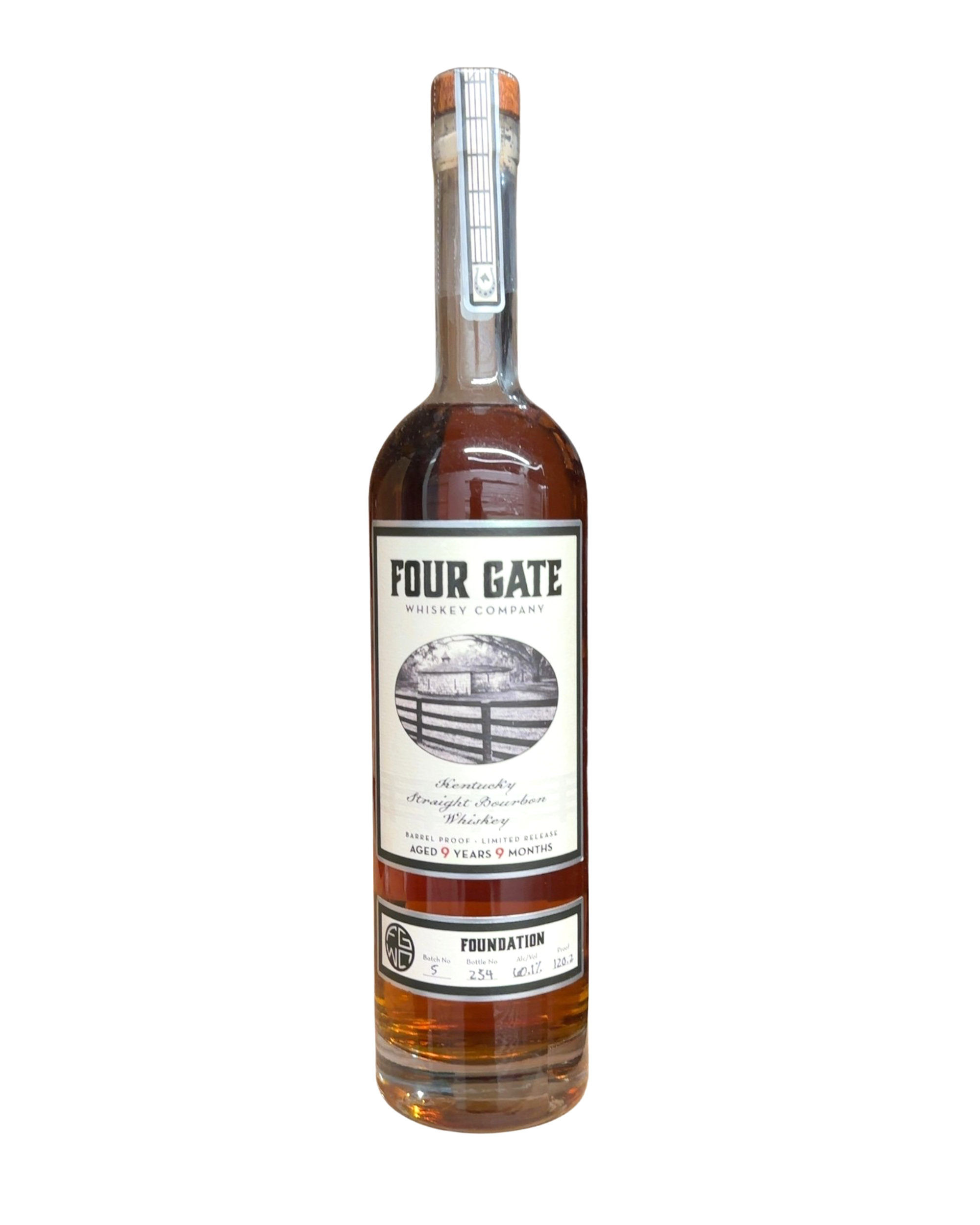 2019 Four Gate Rumor Wild Turkey Proof 120.2 Proof 750ml Batch 5