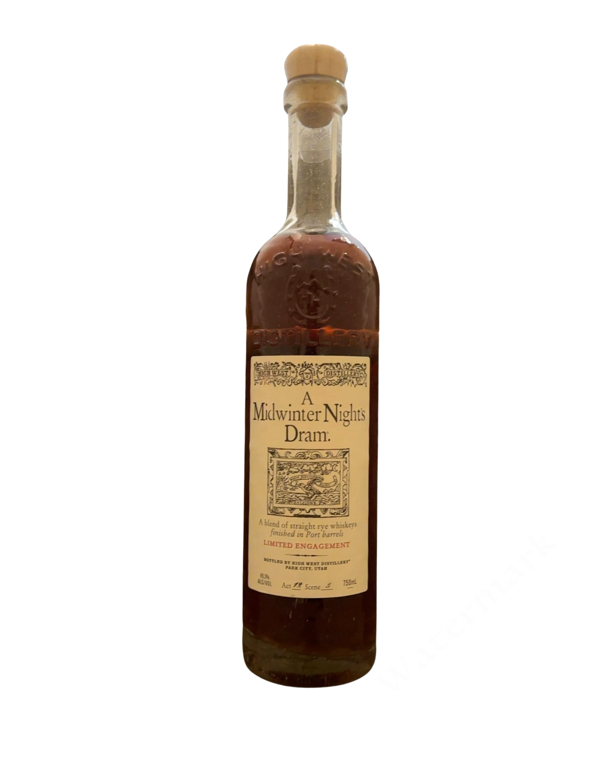 High West Distillery A Midwinter Nights Dram. 98.6 Proof (Act 19)