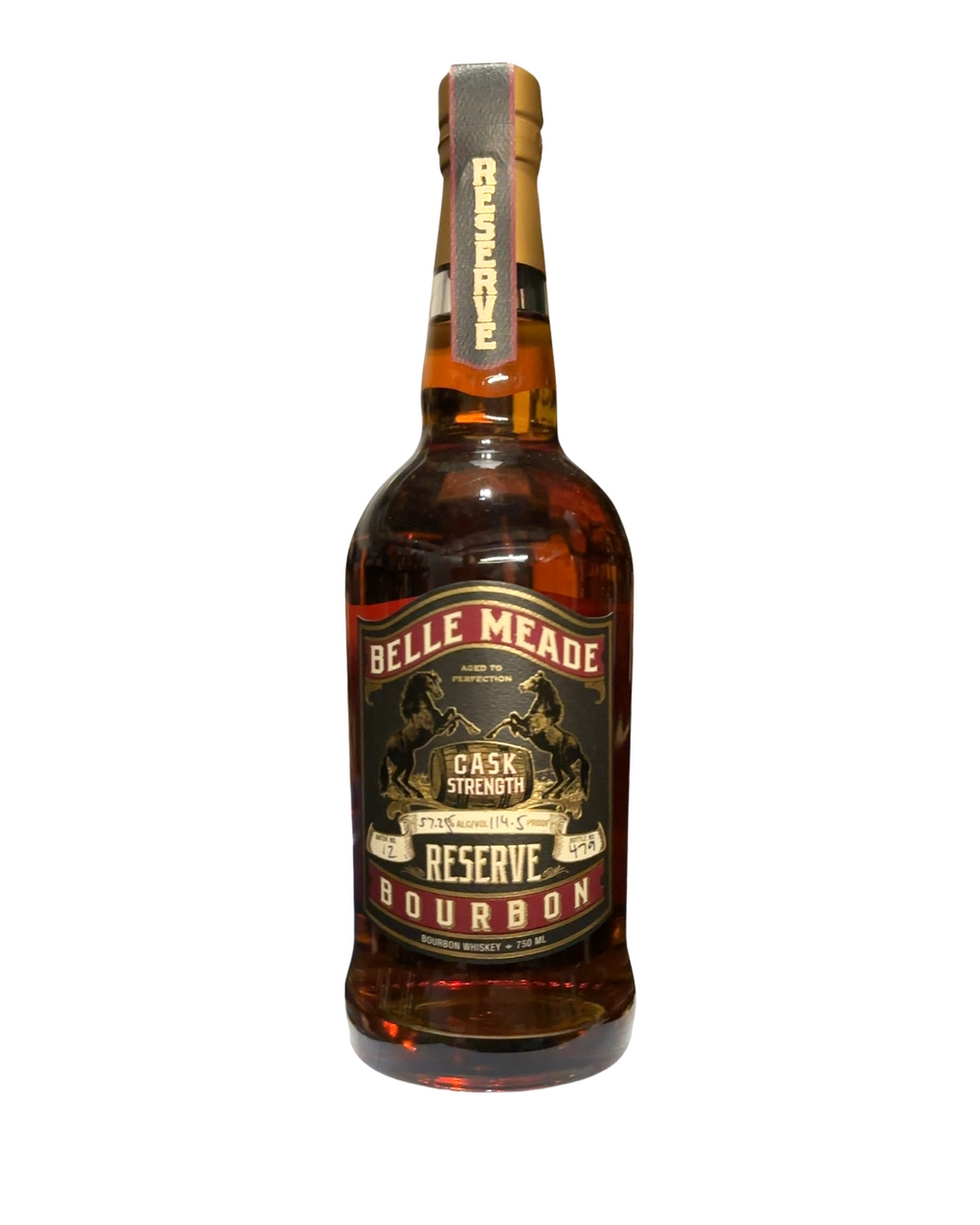 Belle Meade Cask Strength Reserve Bourbon 114.5 Proof 750ml
