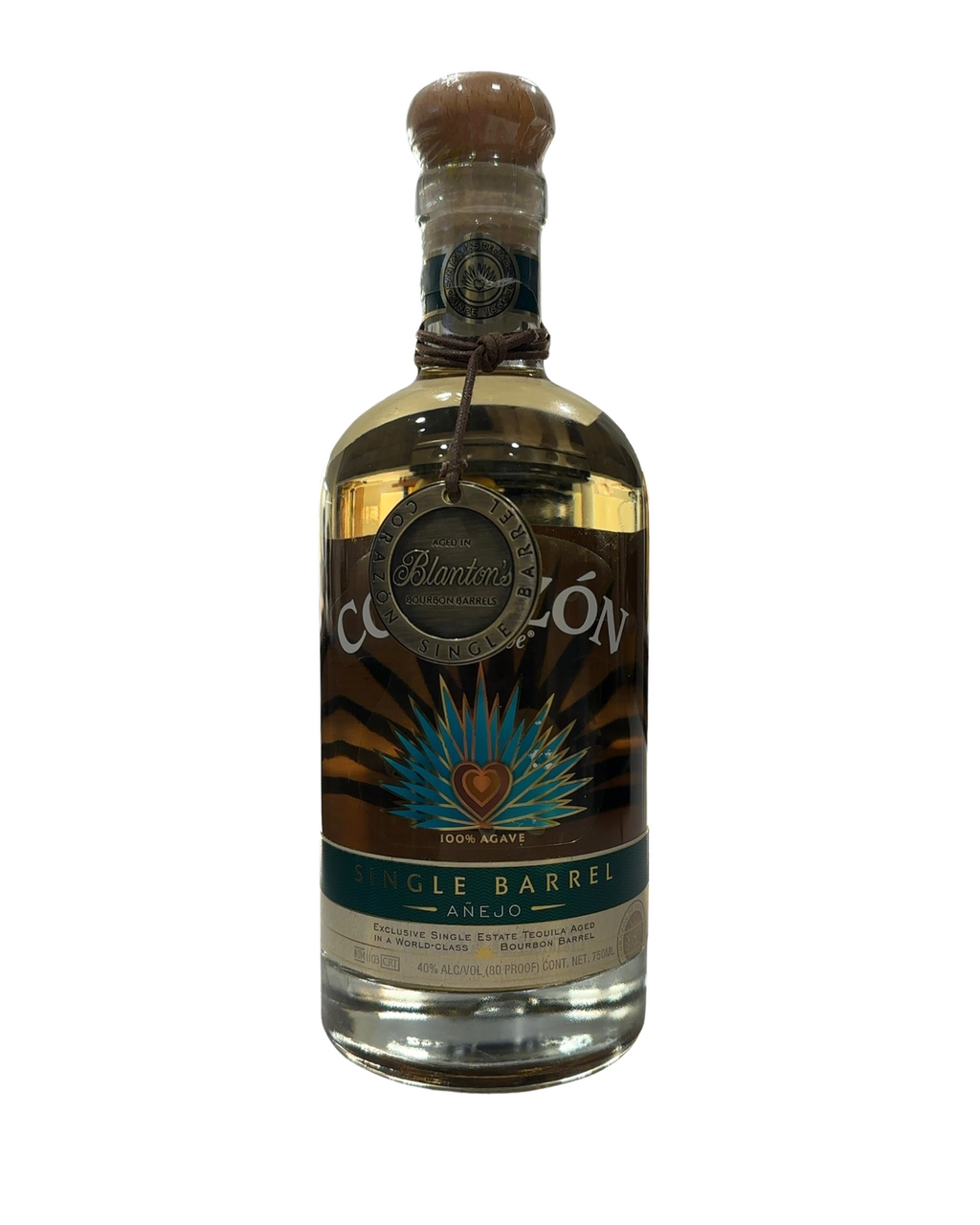 2021 Corazón Single Barrel Añejo 80 Proof 750ml