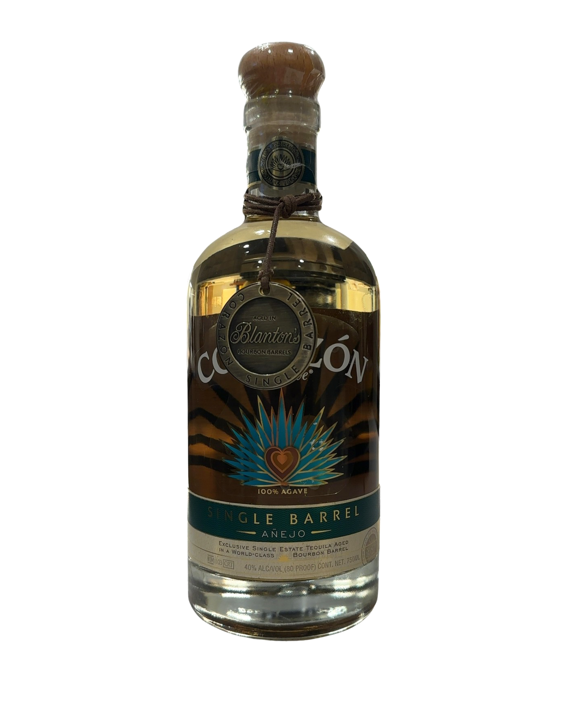2021 Corazón Single Barrel Añejo 80 Proof 750ml