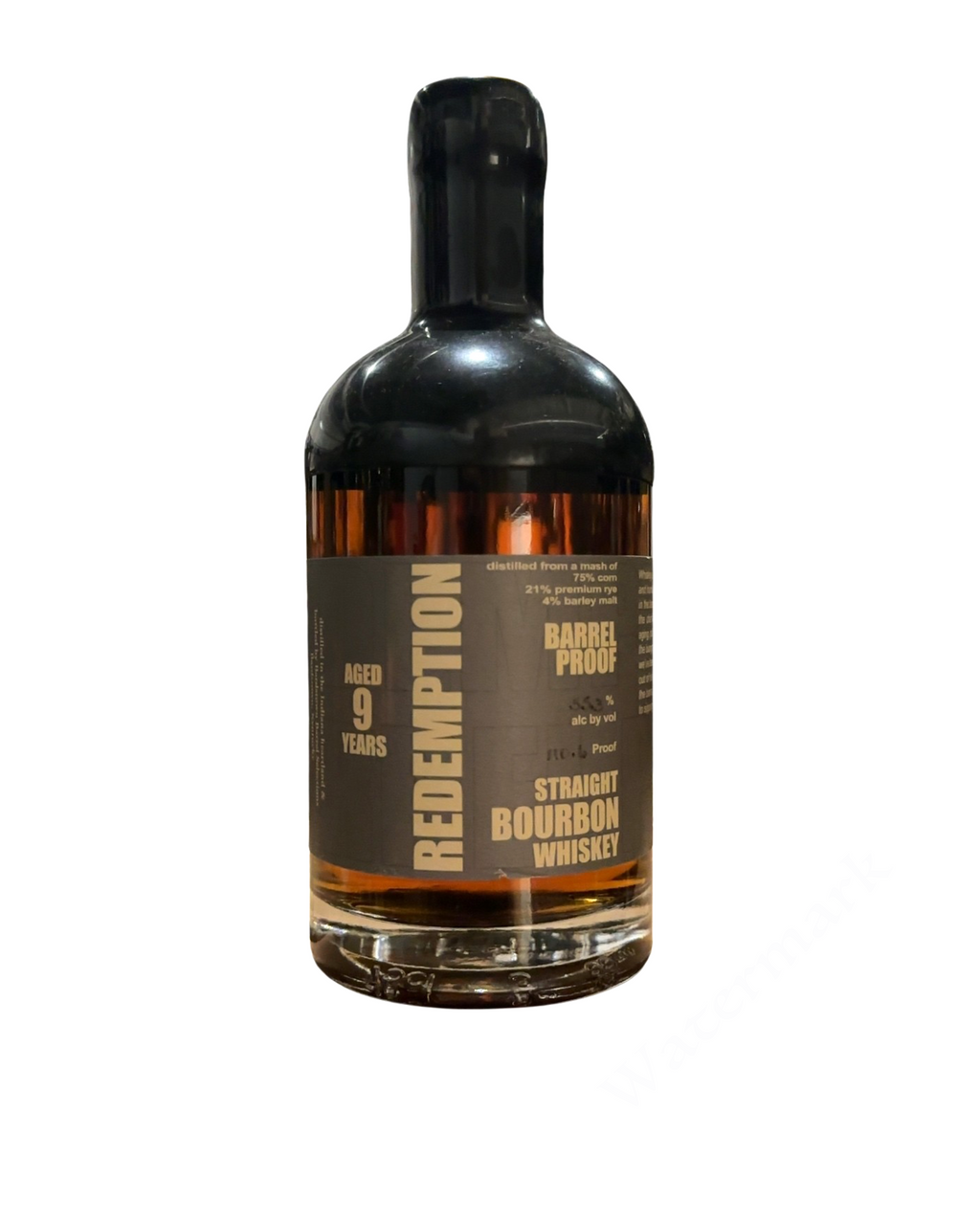 REDEMPTION BARREL PROOF STRAIGHT BOURBON WHISKEY 110.6 Proof 750ml