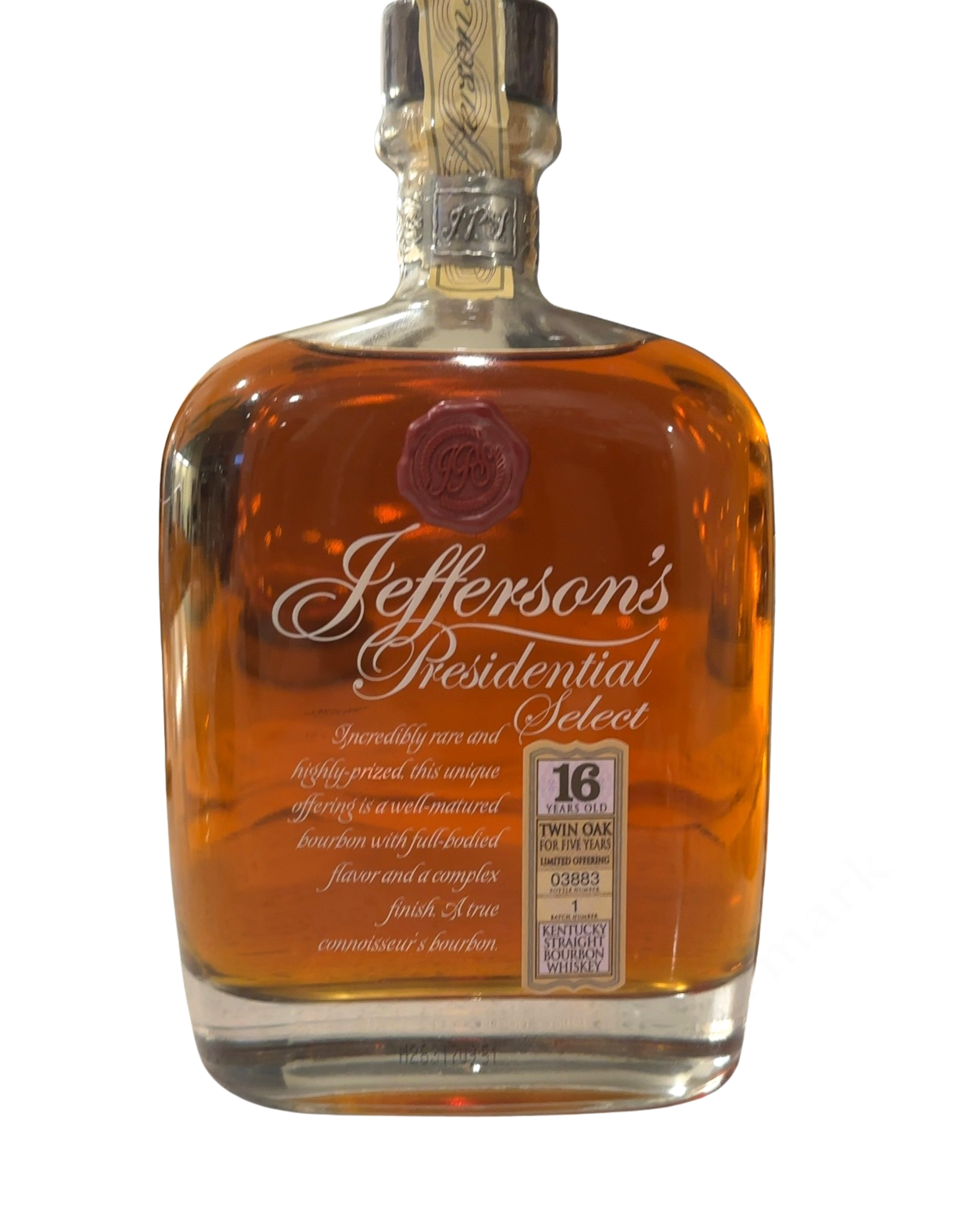 Jefferson's Presidential Select 16 year