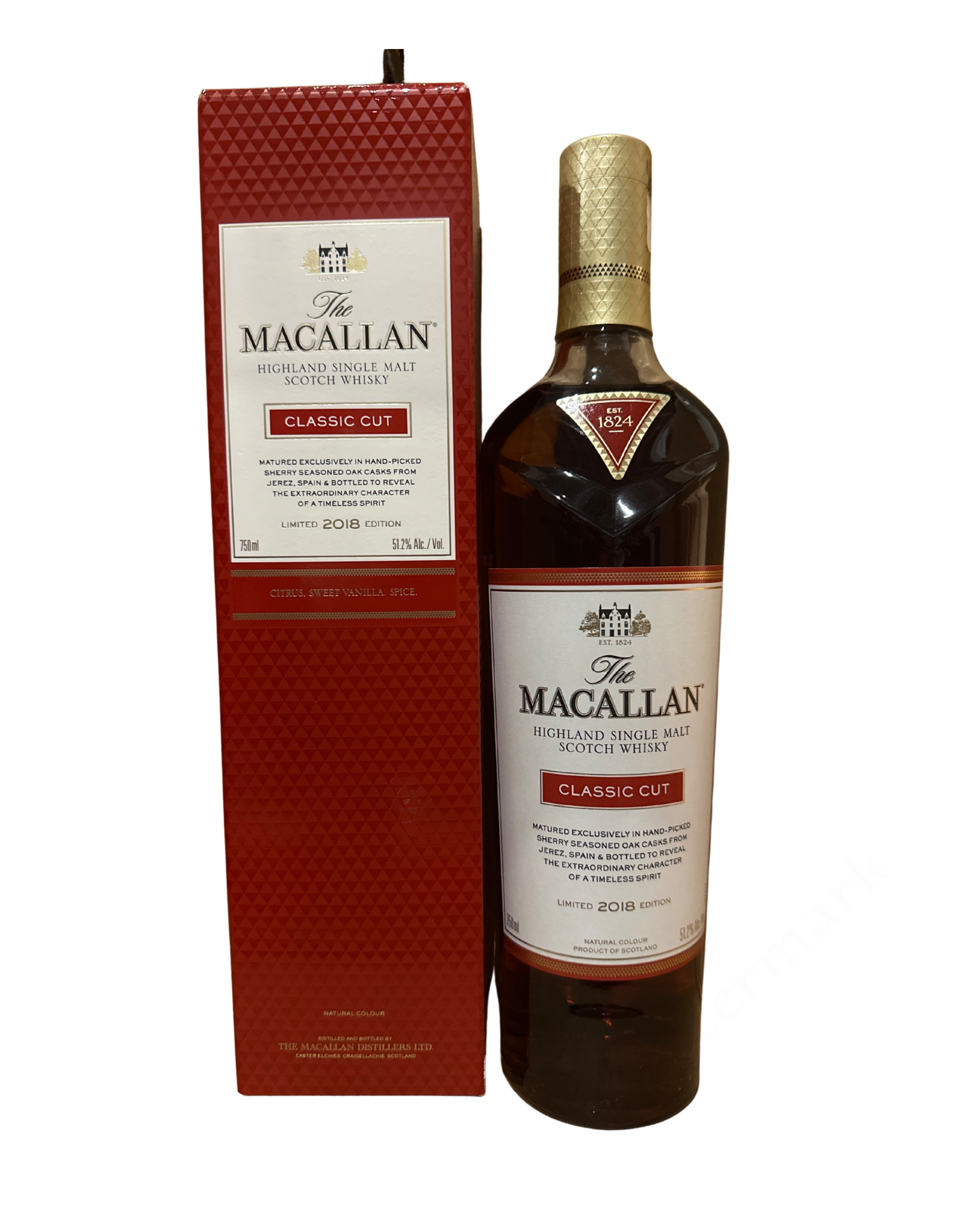 The Macallan Classic Cut Highland Single Malt Scotch Whisky 102.4 Proof