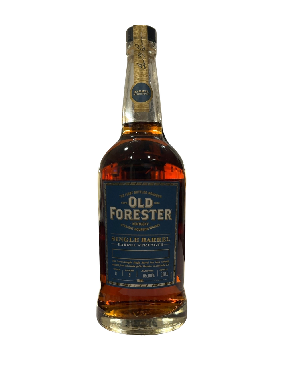 2024 Old Forester Single Barrel Barrel Strength 130 Proof 750ml