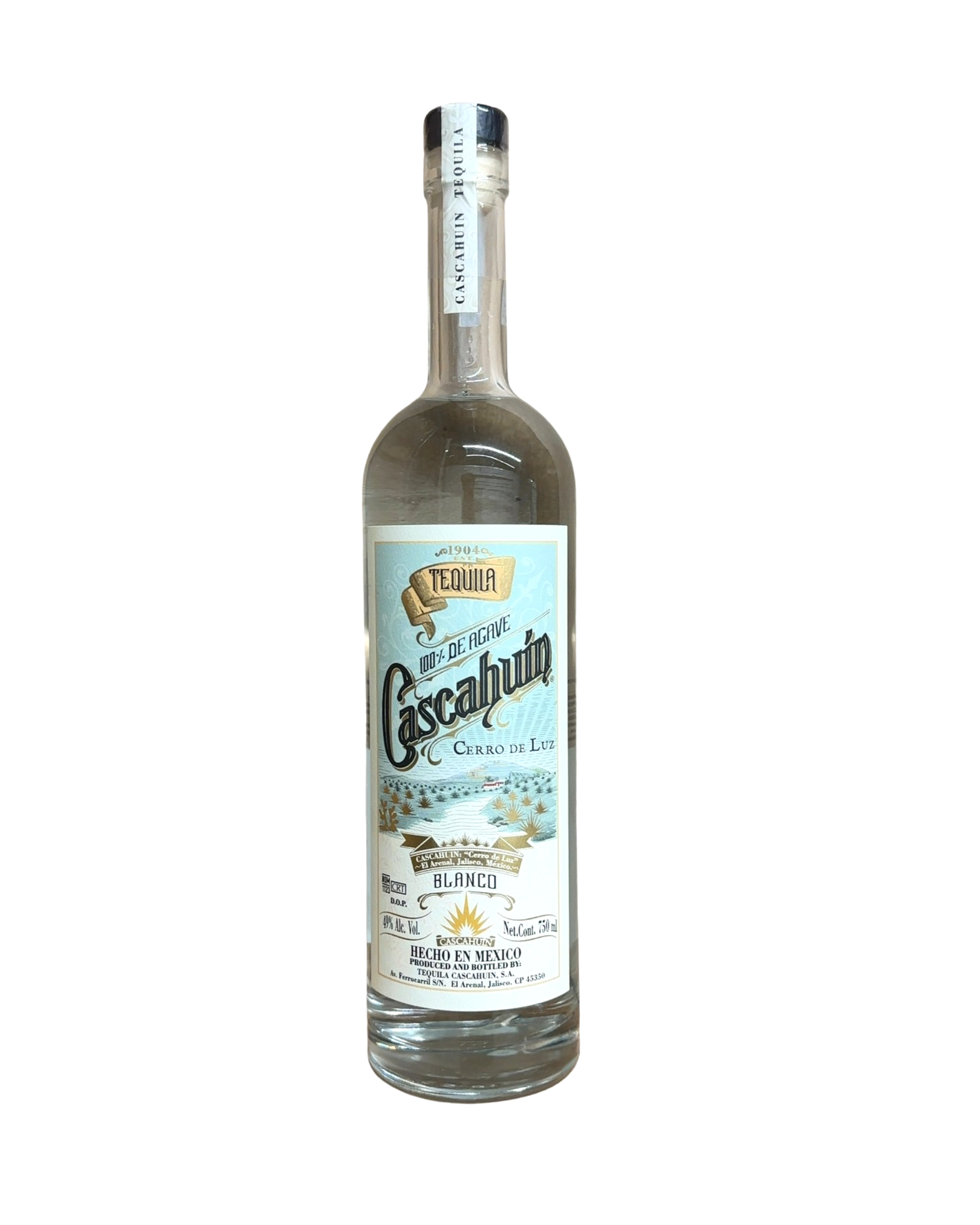 Tequila Cascahuin, S.A. Cascahuin Cerro de Luz Blanco 98 Proof 750ml