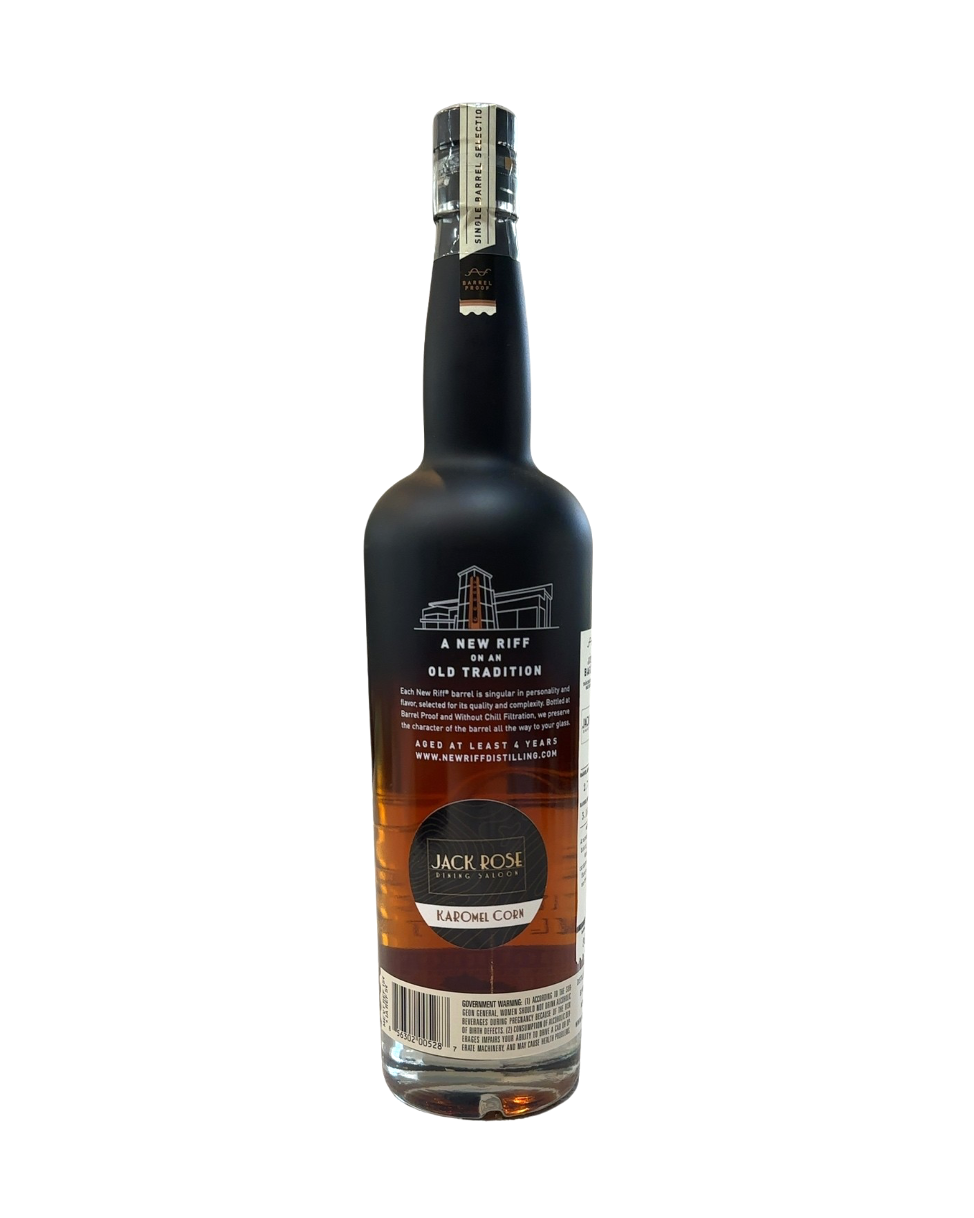 2022 New Riff Jack Rose Dining Saloon Karomel Corn 106.8 Proof 750ml