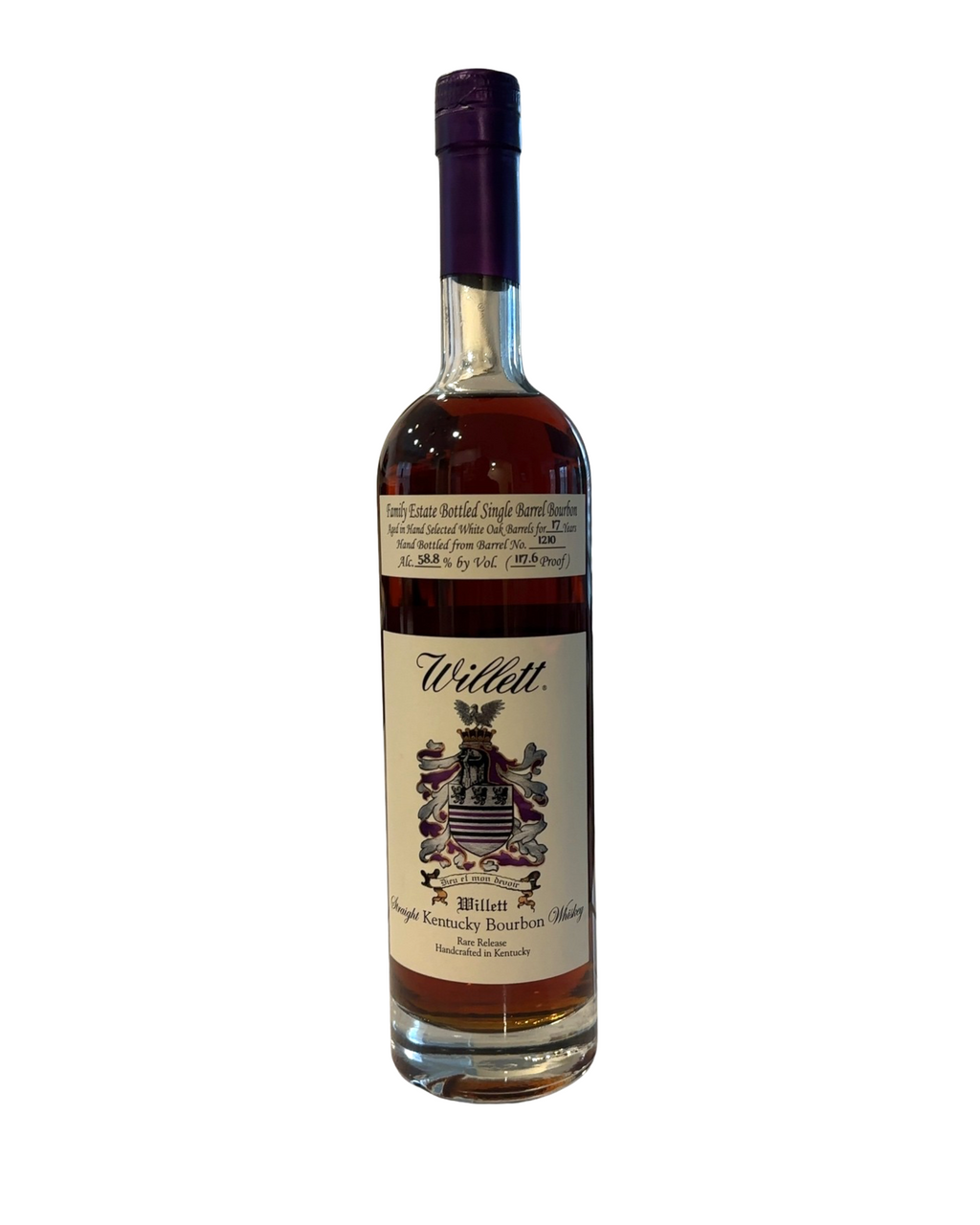 Willett Jack Rose Dining Saloon Family Estate Bottled Single Barrel Bourbon 117.6 Proof 750ml