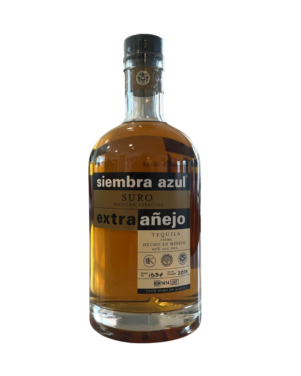 2013 Siembra Azul Suro Extra Anejo Edicion Especial Tequila 80 Proof 750ml
