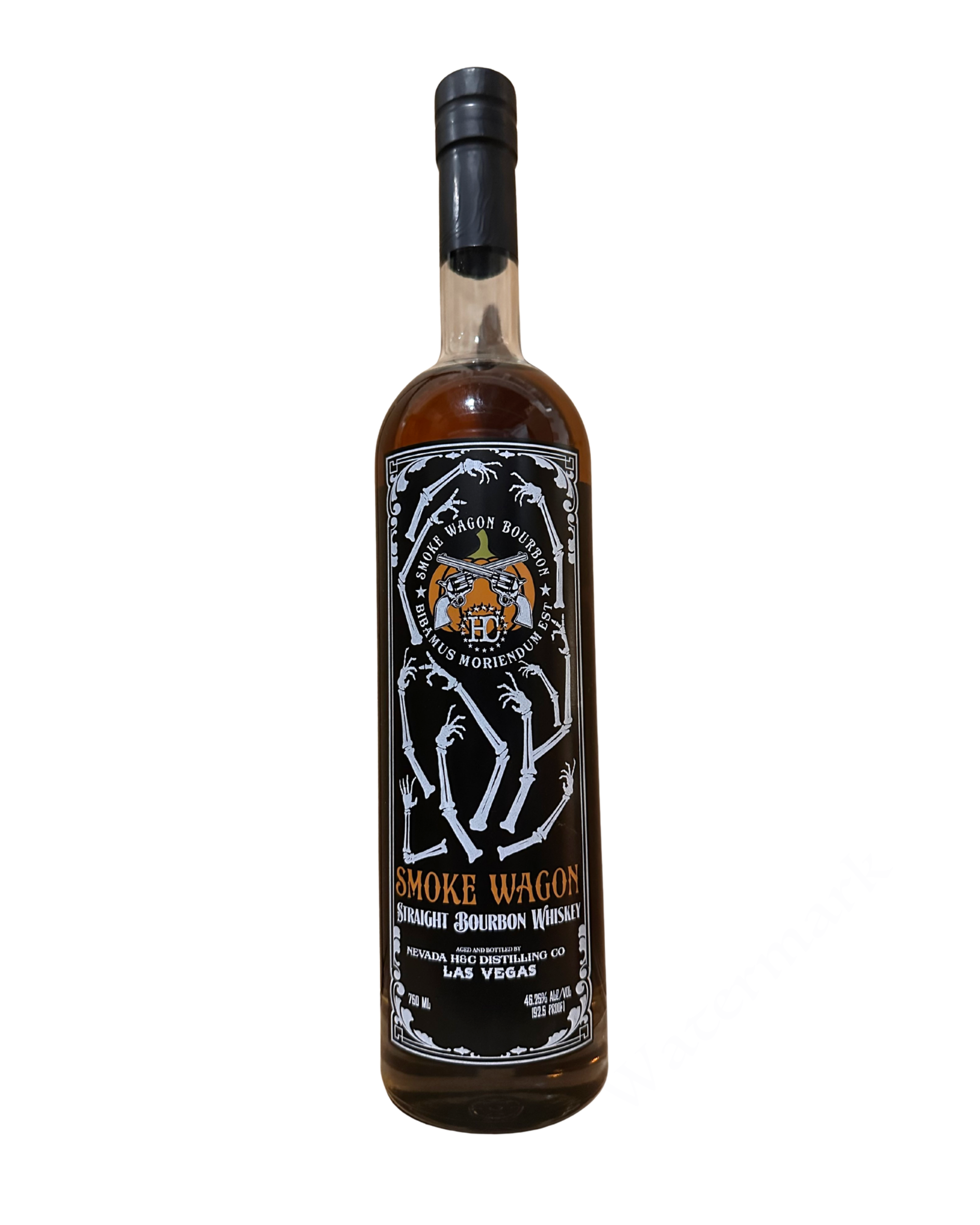 2021 Nevada H&C Distilling Co Smoke Wagon Straight Bourbon Whiskey 92.5 Proof