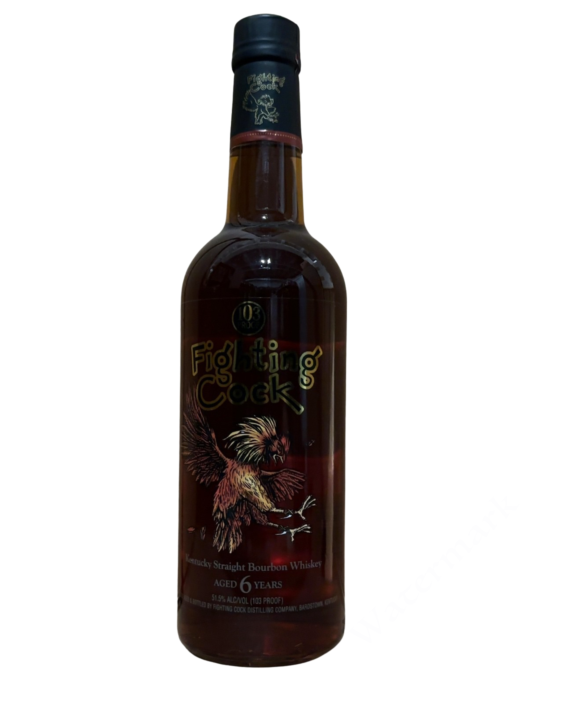 Fighting Cock Distilling Company Fighting Cock Kentucky Straight Bourbon Whiskey 103 Proof