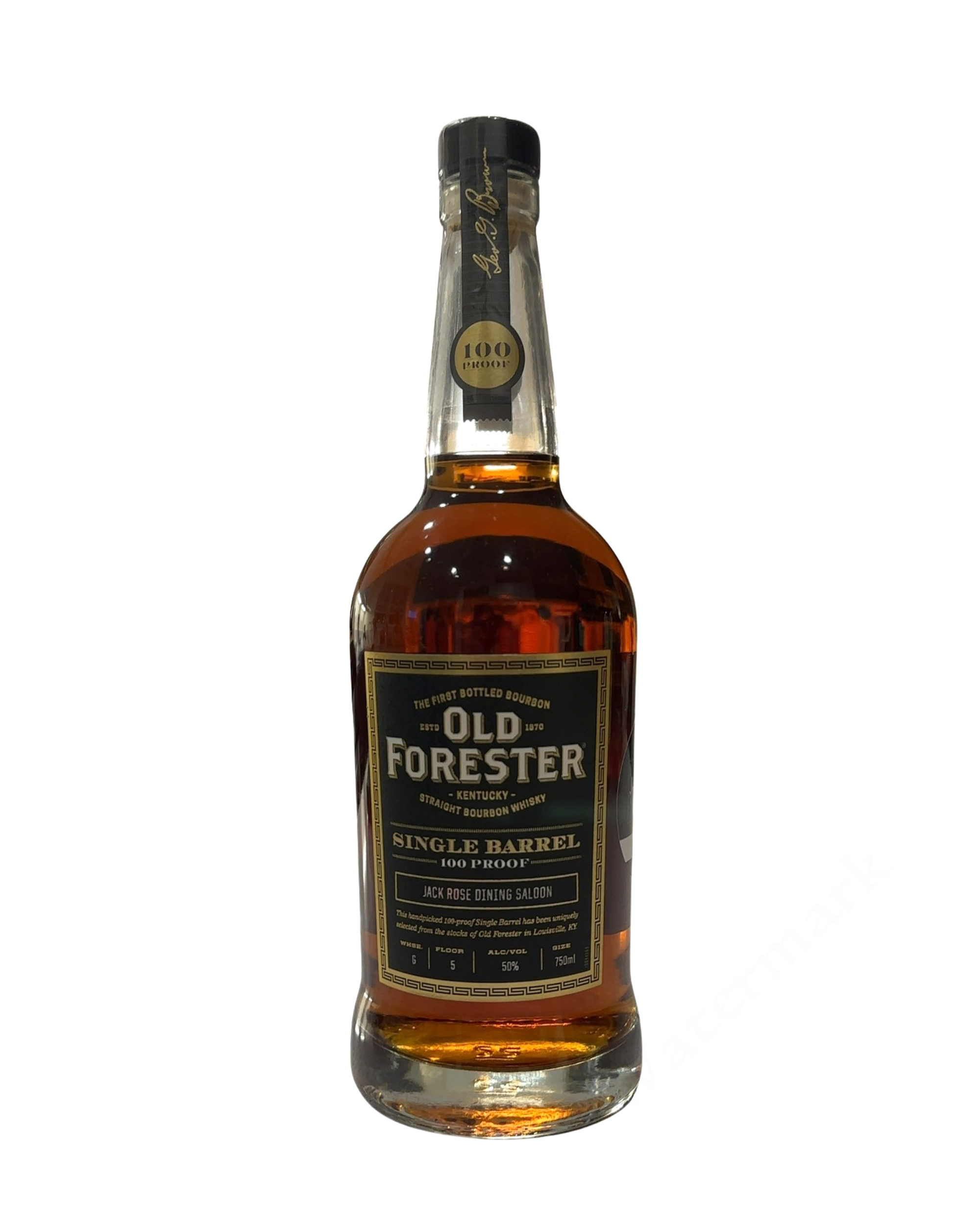 2023 Old Forester Jack Rose Dining Saloon Old Forester Single Barrel 100 Proof Jack Rose Dining Saloon