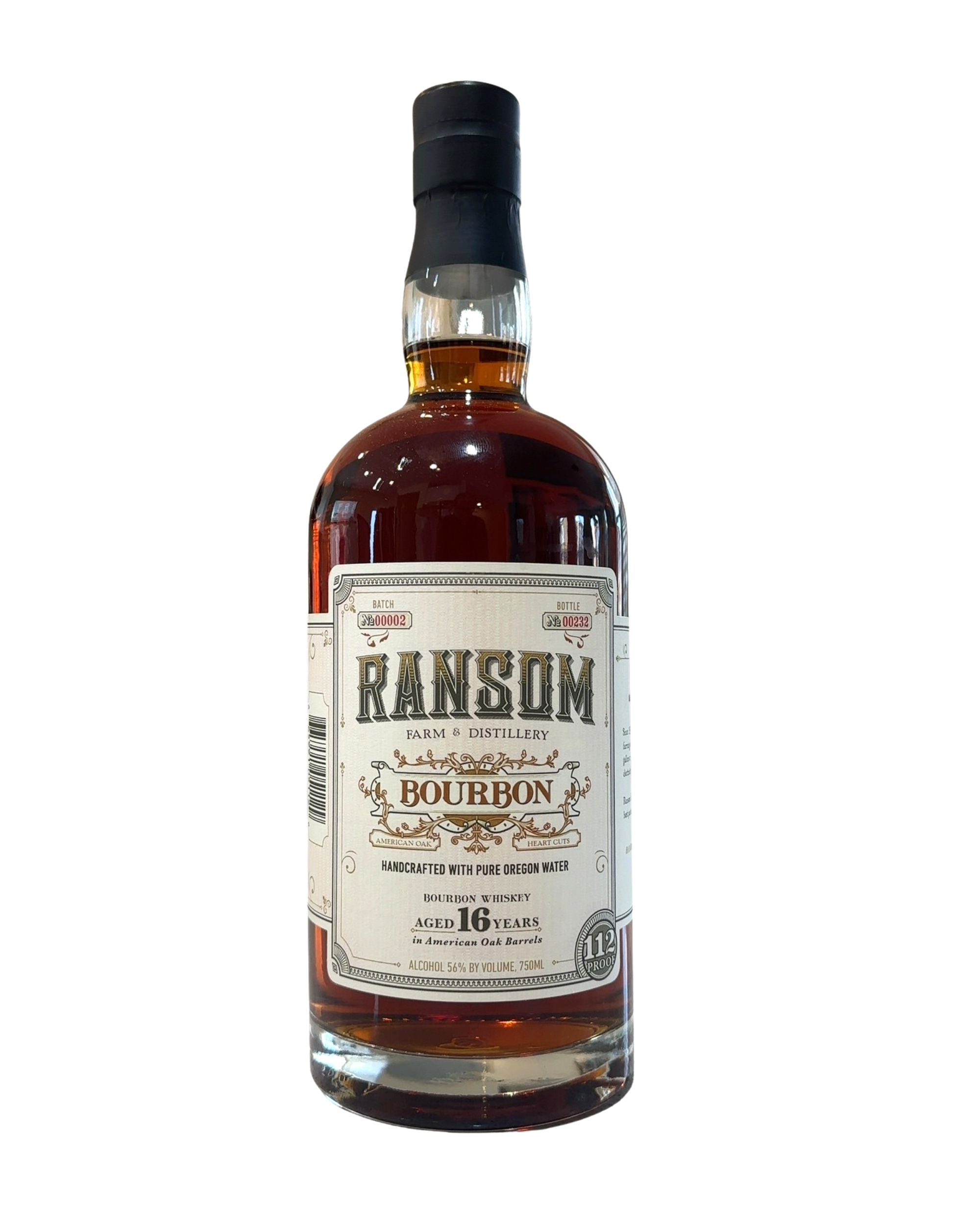 2026 Ransom 16 Year MGP Bourbon Whiskey 112 Proof 750ml Batch 2