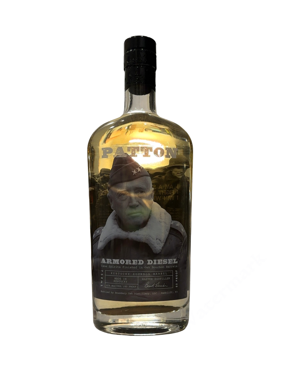 Boundary Oak Distillery Patton Armored Diesel 80 Proof 750ml