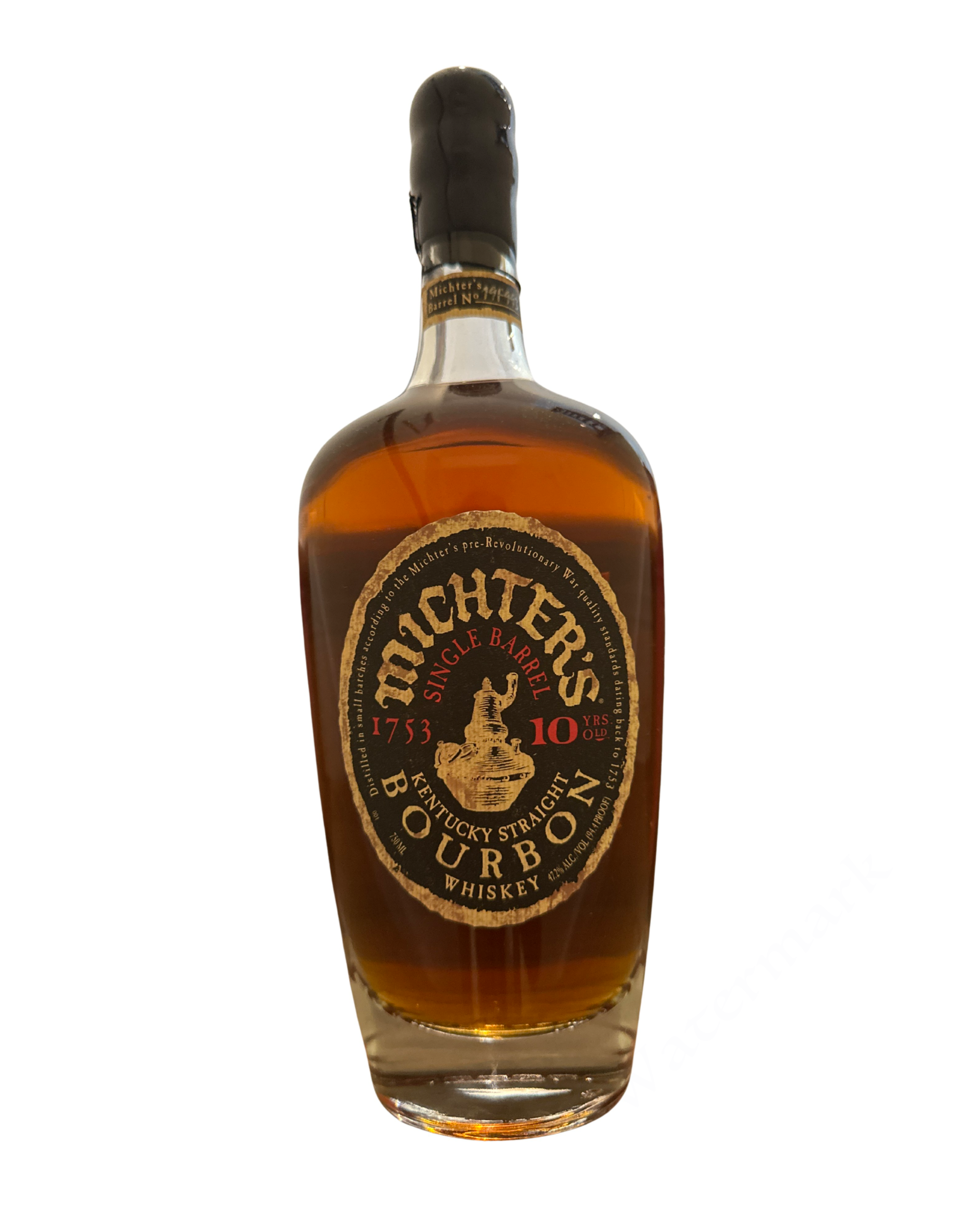 Michter's 2019 Michter's Single Barrel 10 Years Old Kentucky Straight Bourbon Whiskey 94.4 Proof