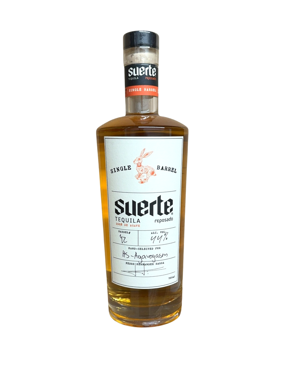 2024 Suerte Single Barrel Tequila Reposado 88 Proof 750ml