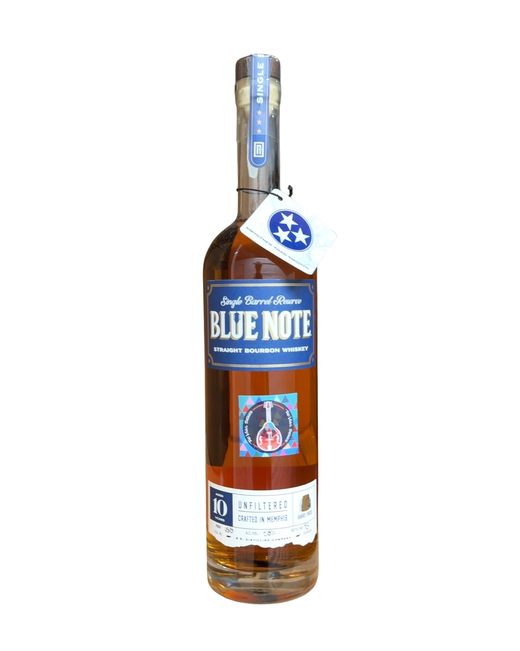 Blue Note Vinyl Series Barrel Proof Bourbon Whiskey 100 Proof 750ml