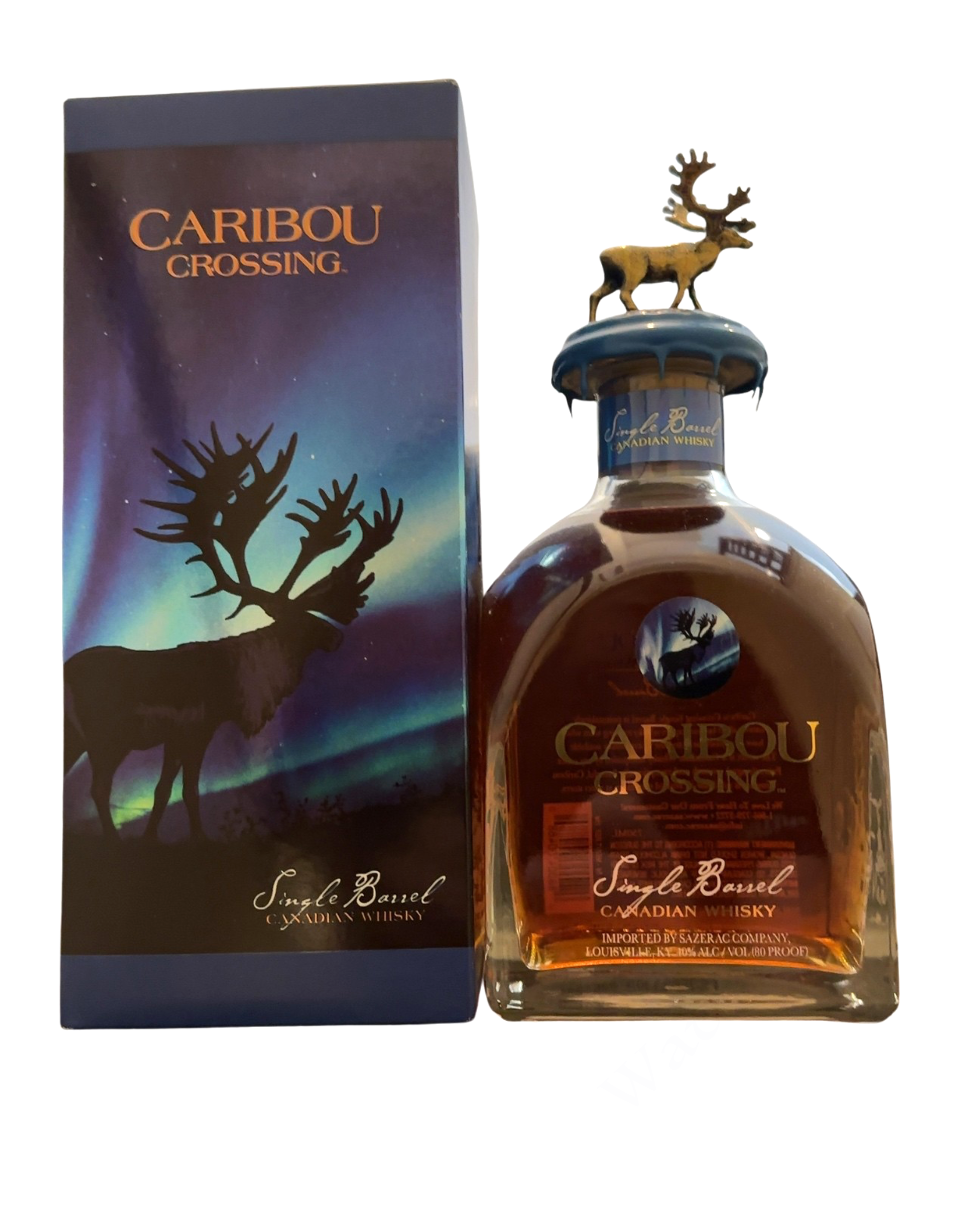 2025  Caribou Crossing Single Barrel Canadian Whisky 80 Proof