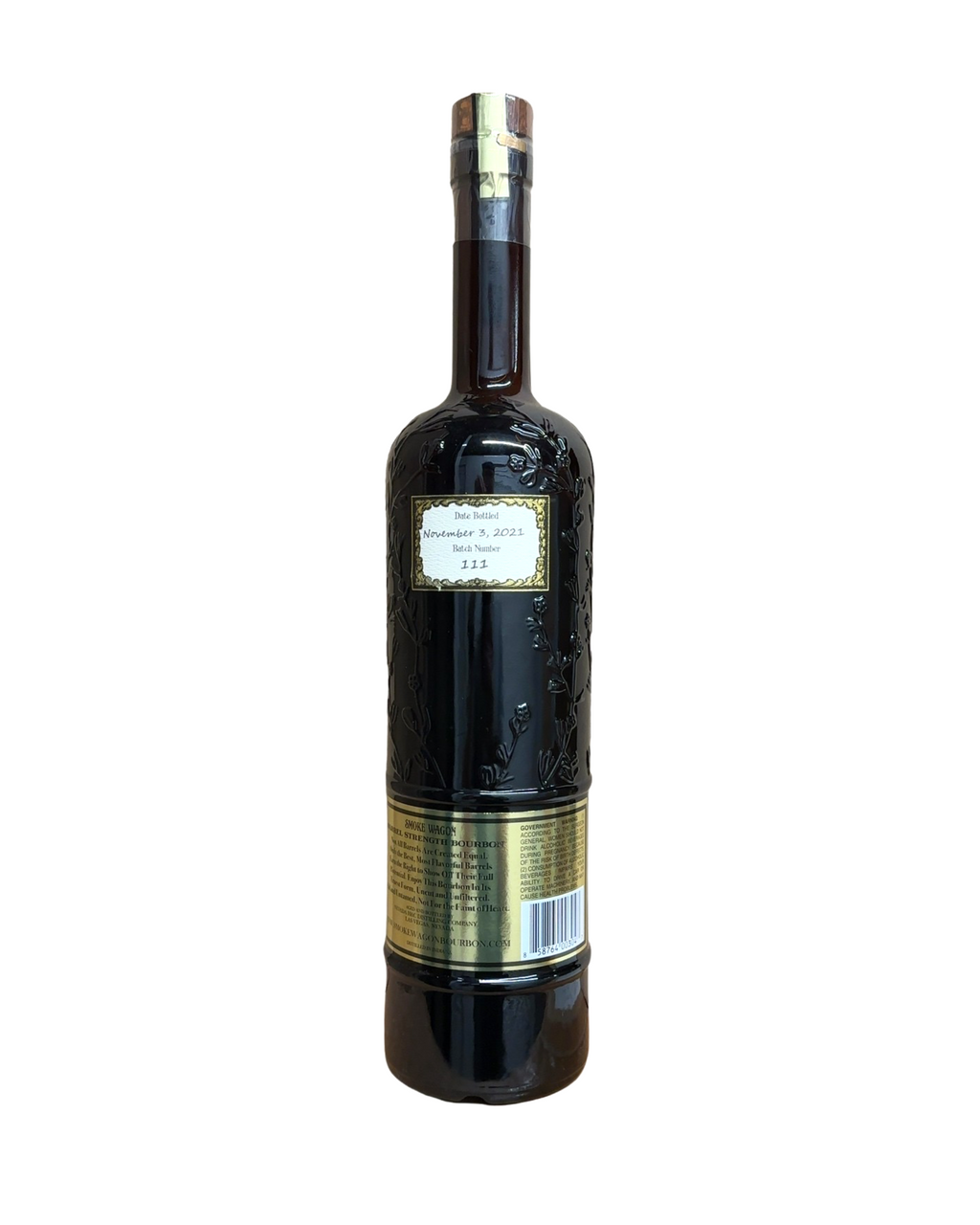 2021 SMOKE WAGON BARREL STRENGTH BOURBON 113.22 Proof 750ml Batch 111