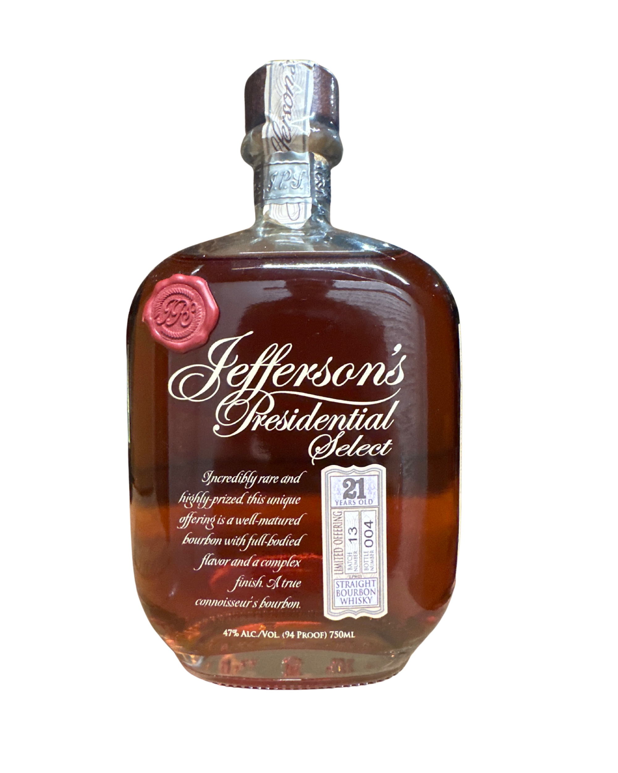 2013 Jefferson's Presidential Select 94 Proof